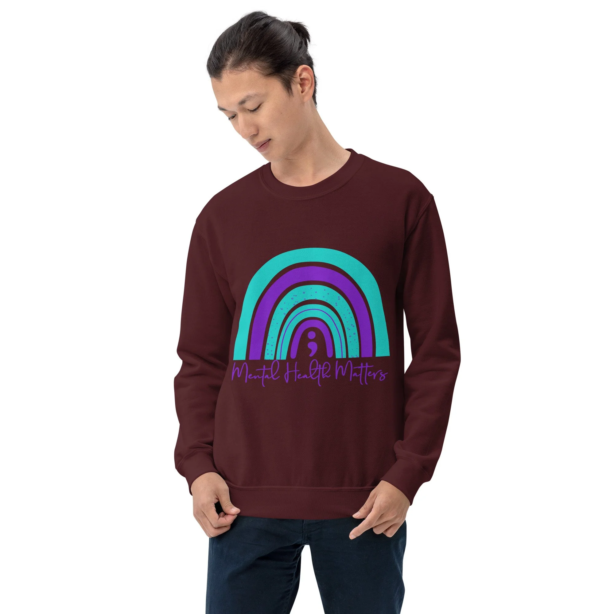 Unisex Sweatshirt Maroon