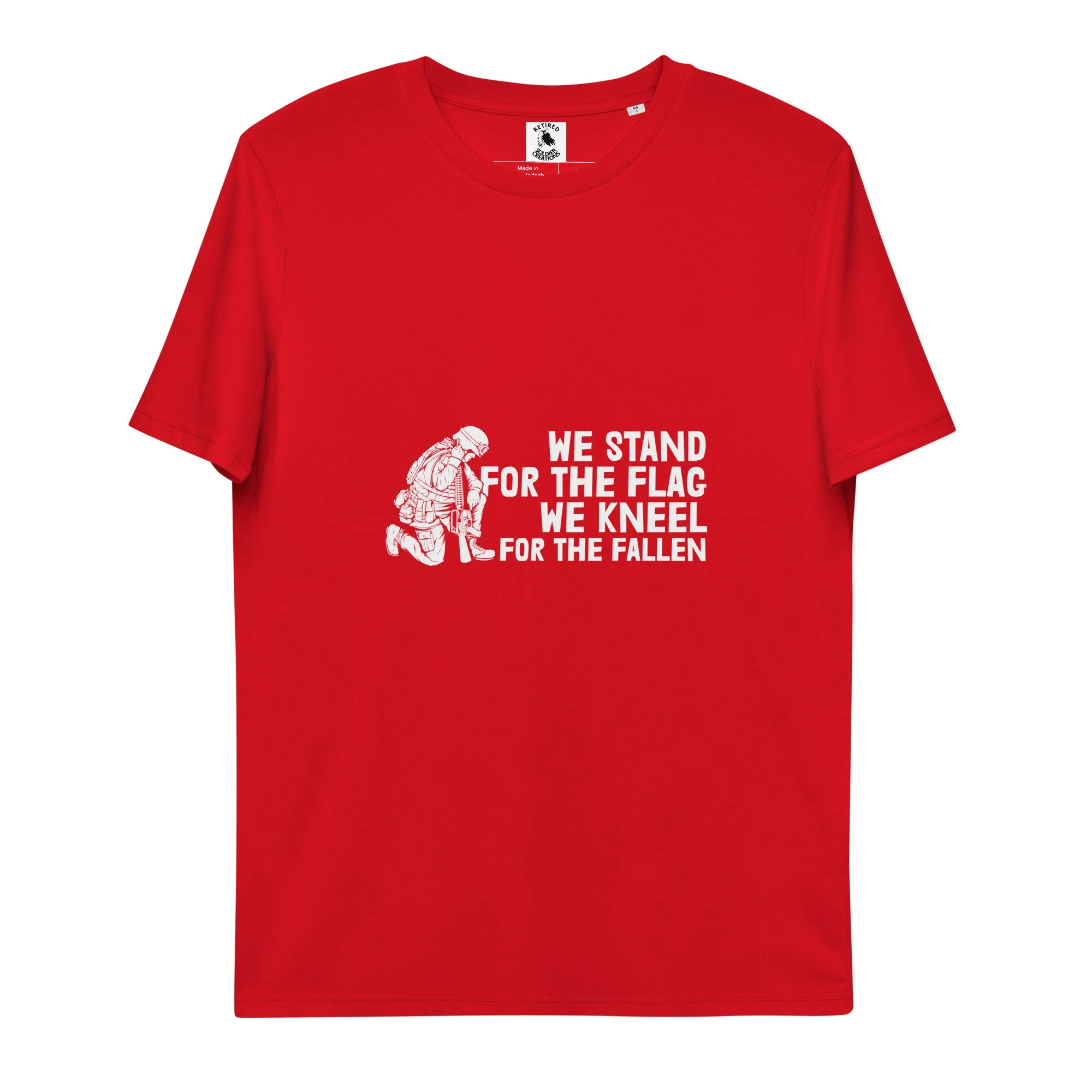 Unisex Organic Cotton T-Shirt Red