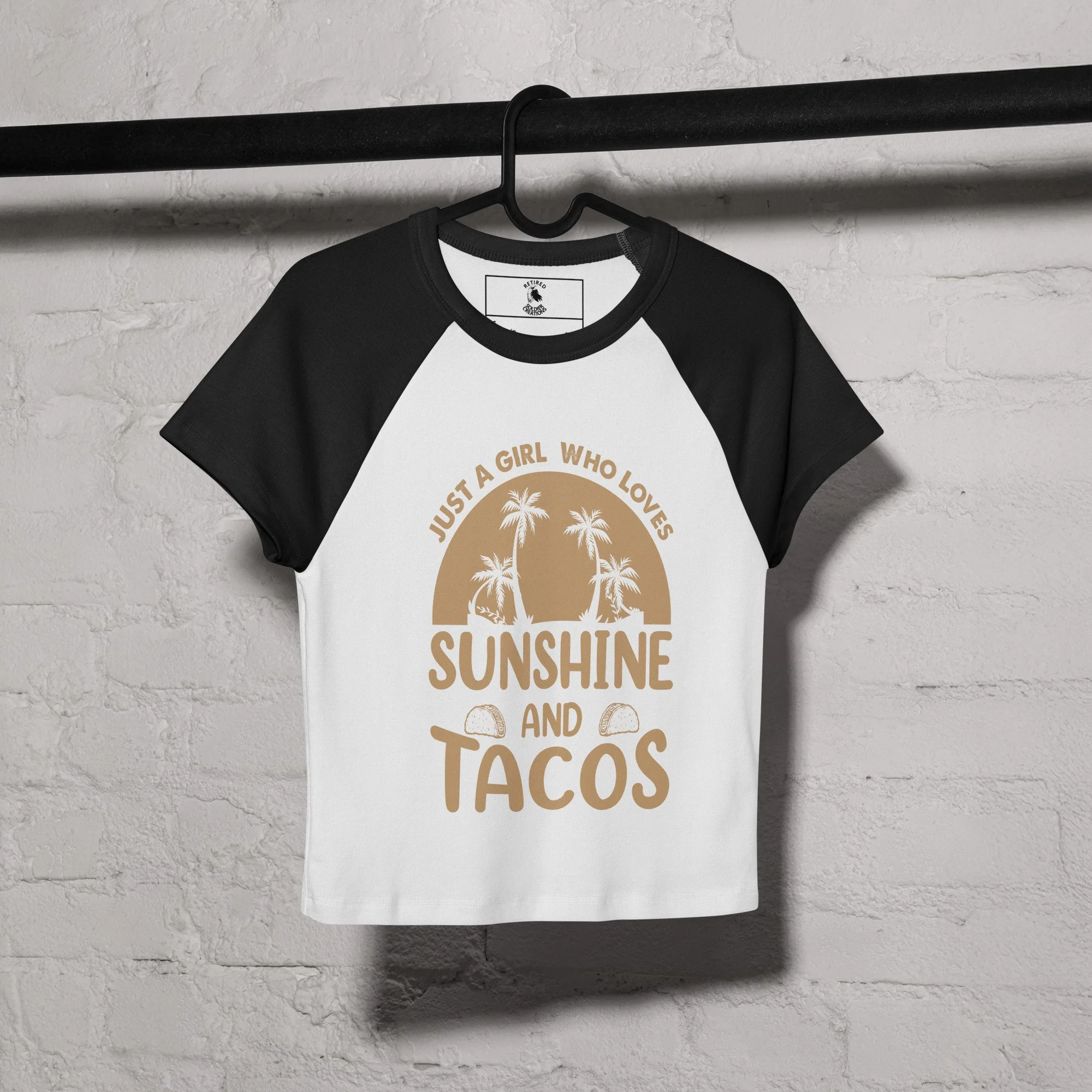 Women’s Micro Rib Raglan Baby Tee