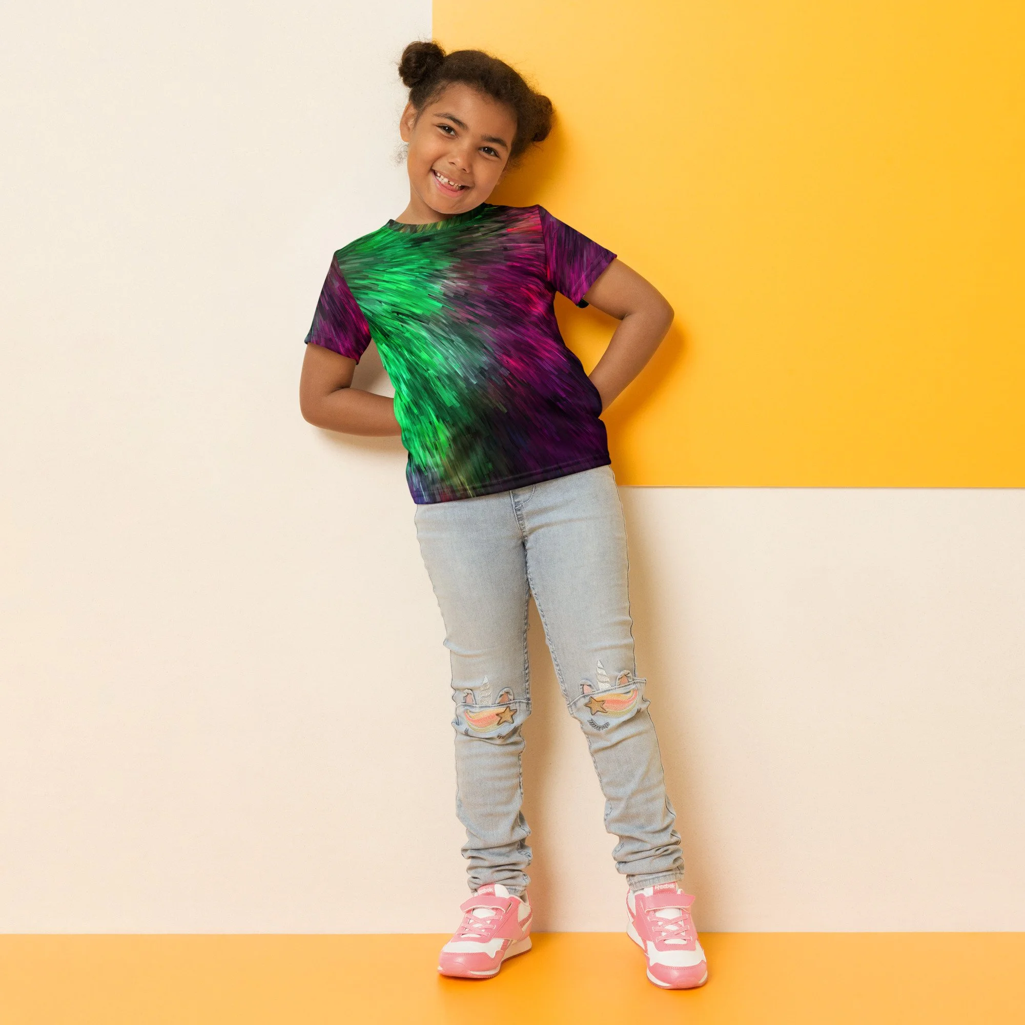 Unisex Kids Crew Neck T-Shirt