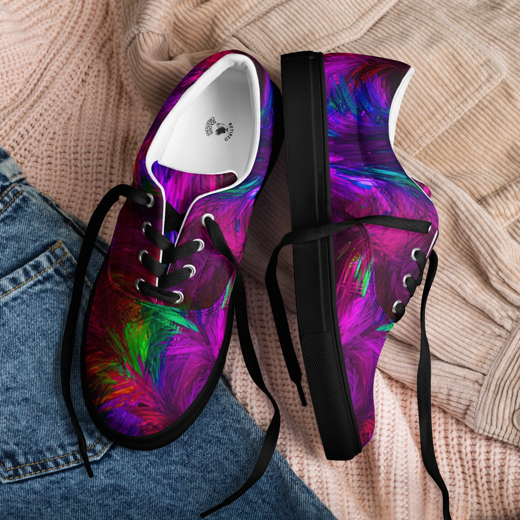 Women’s Lace-Up Canvas Shoes