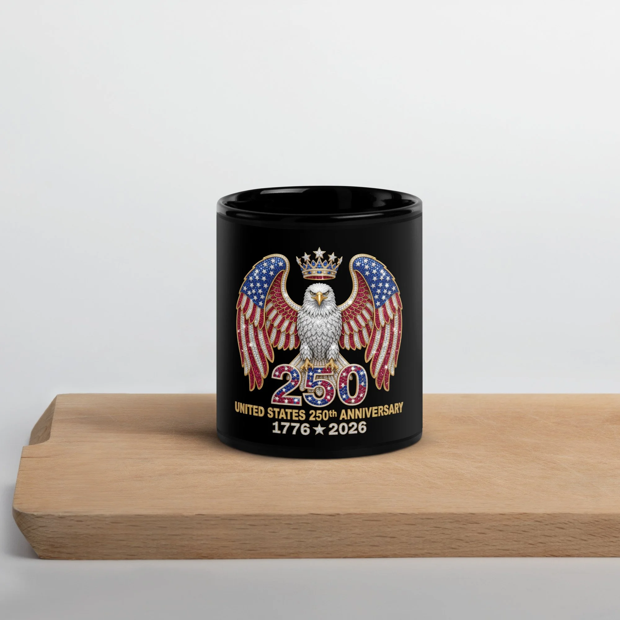 Black Glossy Mug