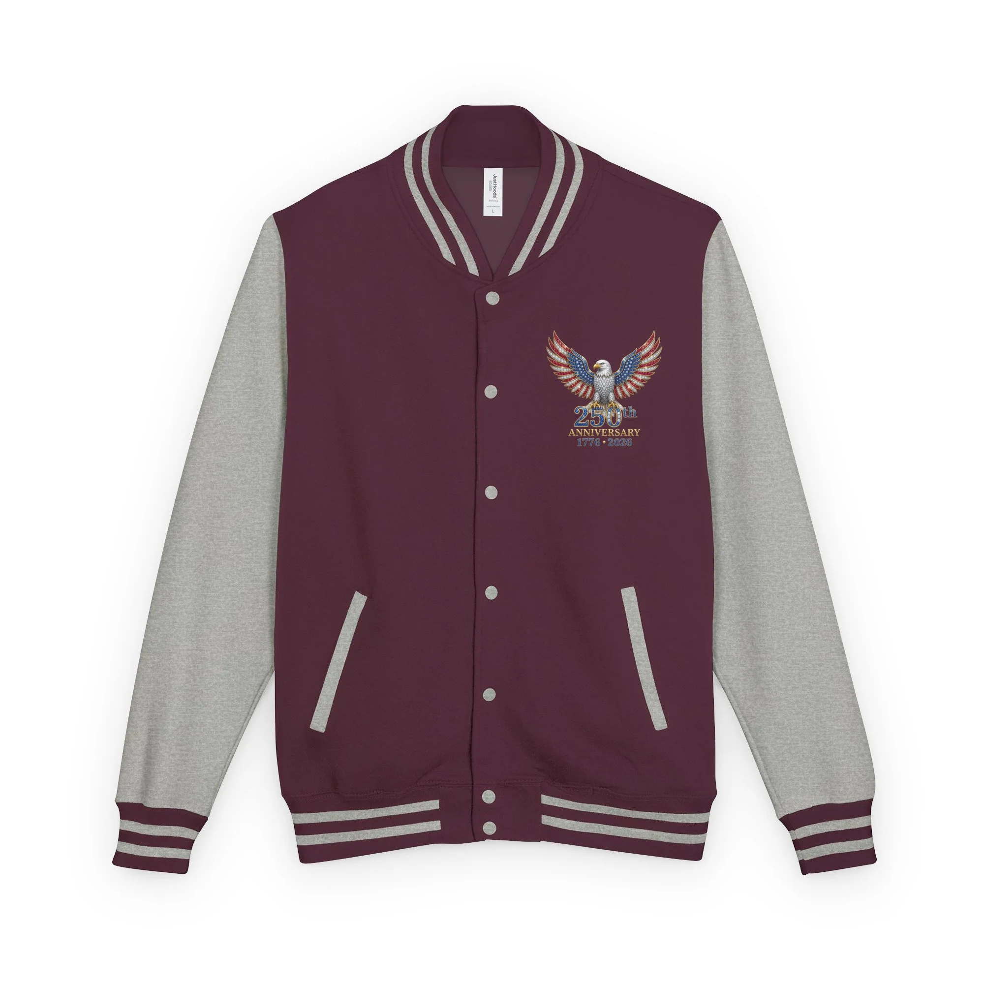 unisex-heavyweight-letterman-jacket-burgundy-heather-grey-front-6a307afd065ff.jpg