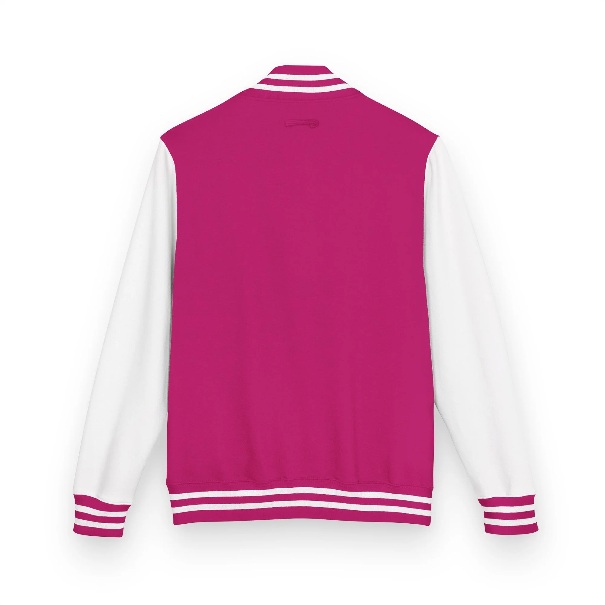 unisex-heavyweight-letterman-jacket-hot-pink-arctic-white-back-6a307afd081f5.jpg