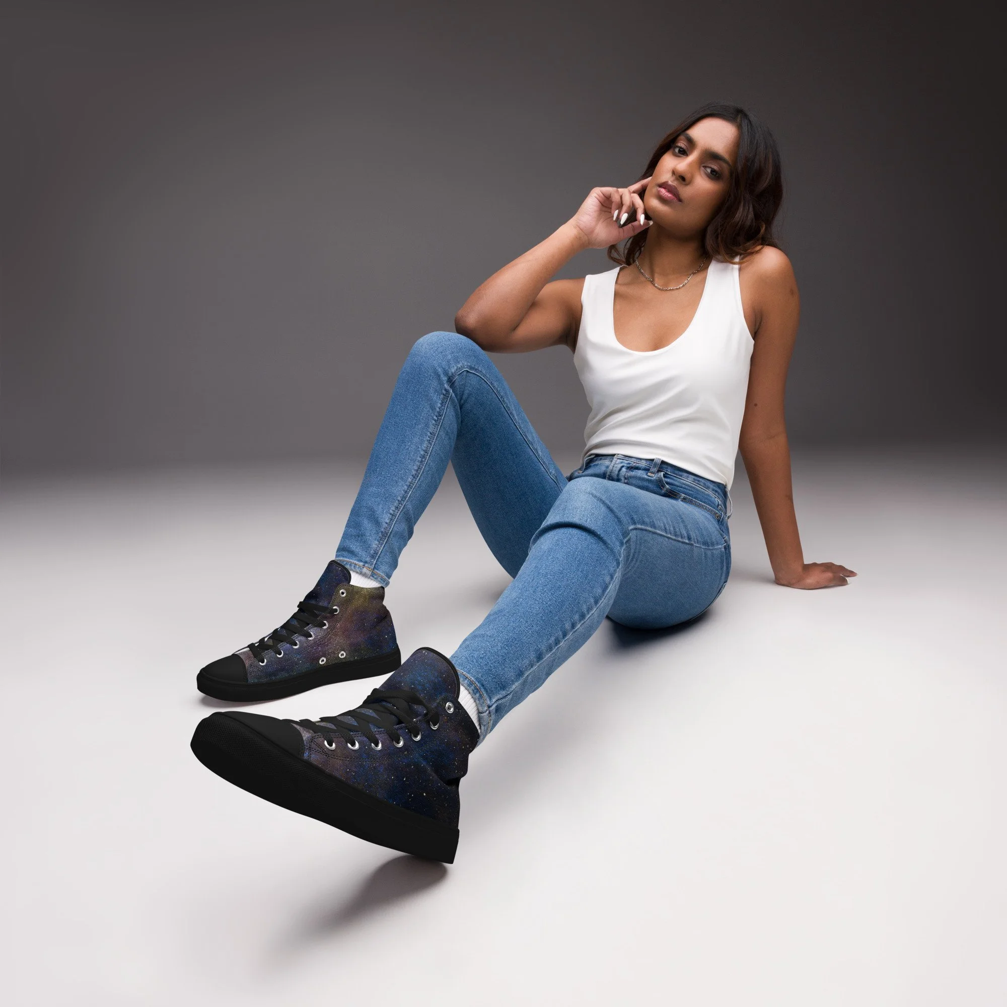 Women’s High Top Canvas Shoes