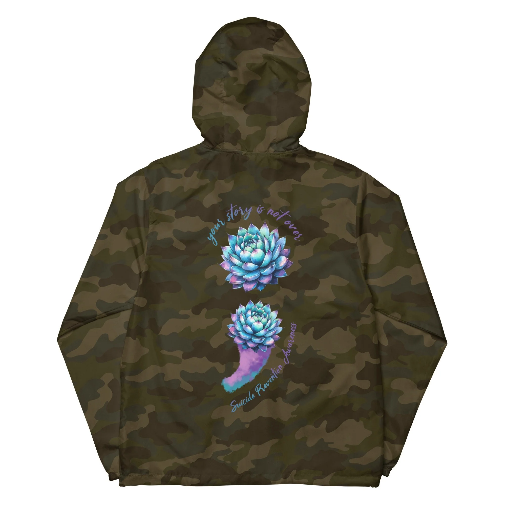 unisex-lightweight-zip-up-windbreaker-forest-camo-back-6a87977f5fa86.jpg