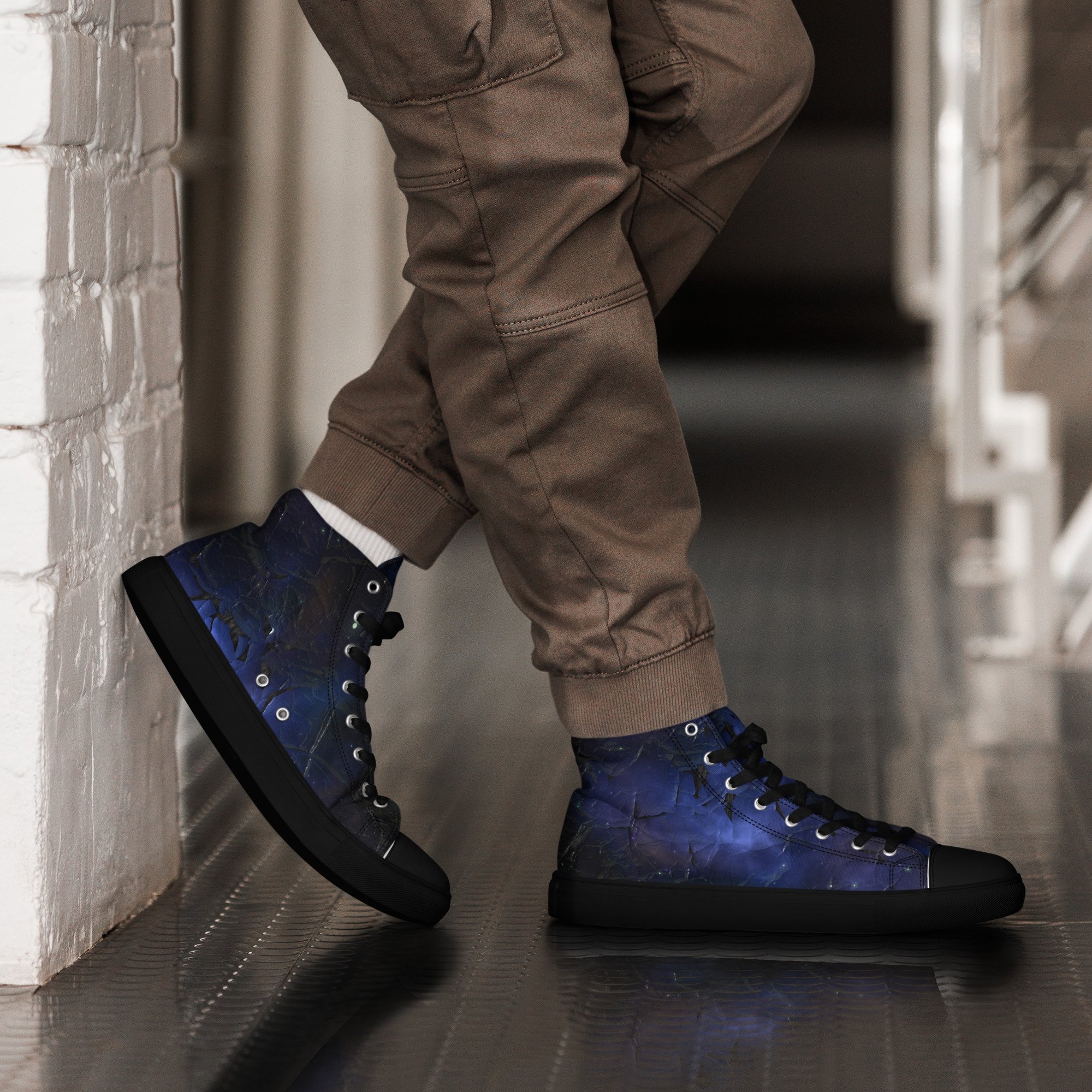 Men’s High Top Canvas Shoes