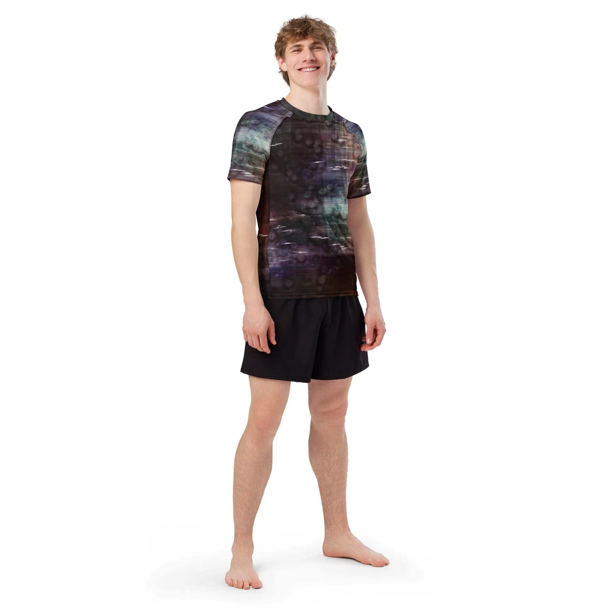 Men’s Recycled Short Sleeve Rash Guard