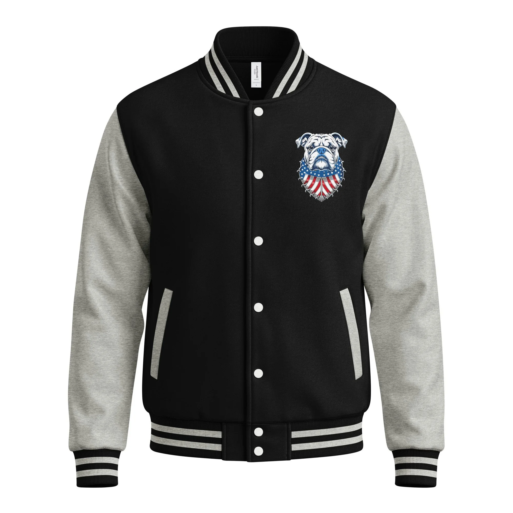 unisex-heavyweight-letterman-jacket-jet-black-heather-grey-front-6ad27f9a273d1.jpg