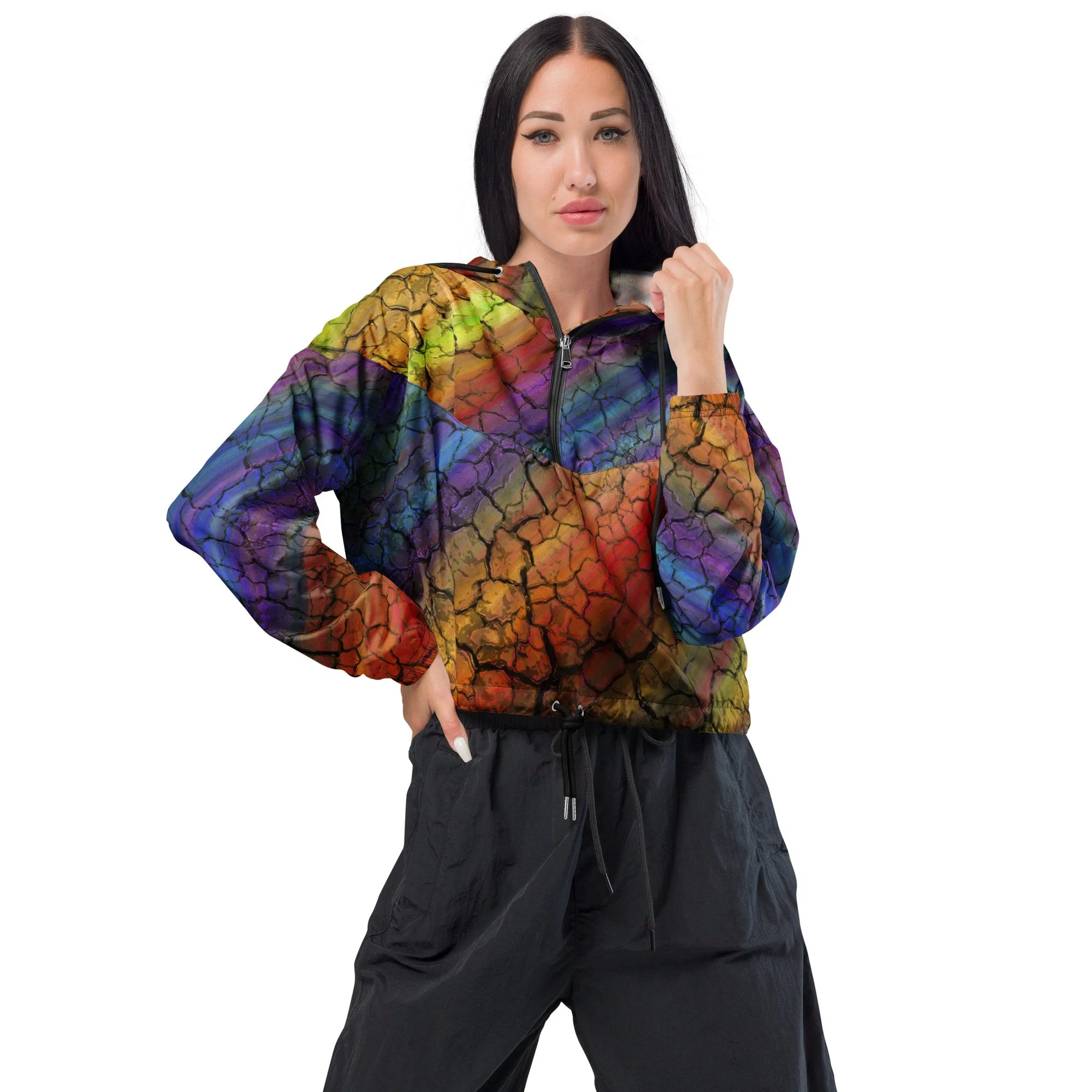 Women’s Cropped Windbreaker
