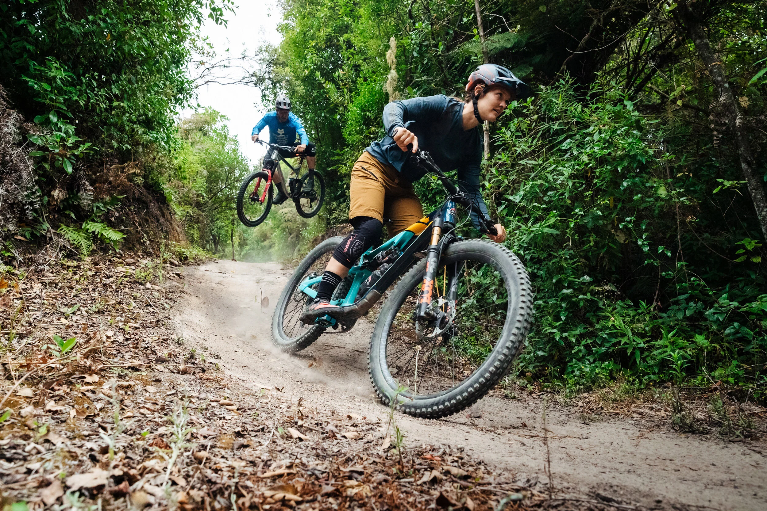 Downhill Mountain Kicking Horse Bike Park Blue Mountains MTB Bike