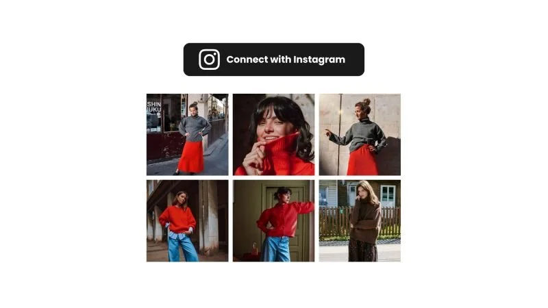 Connect Instagram account in the Mintt Studio app