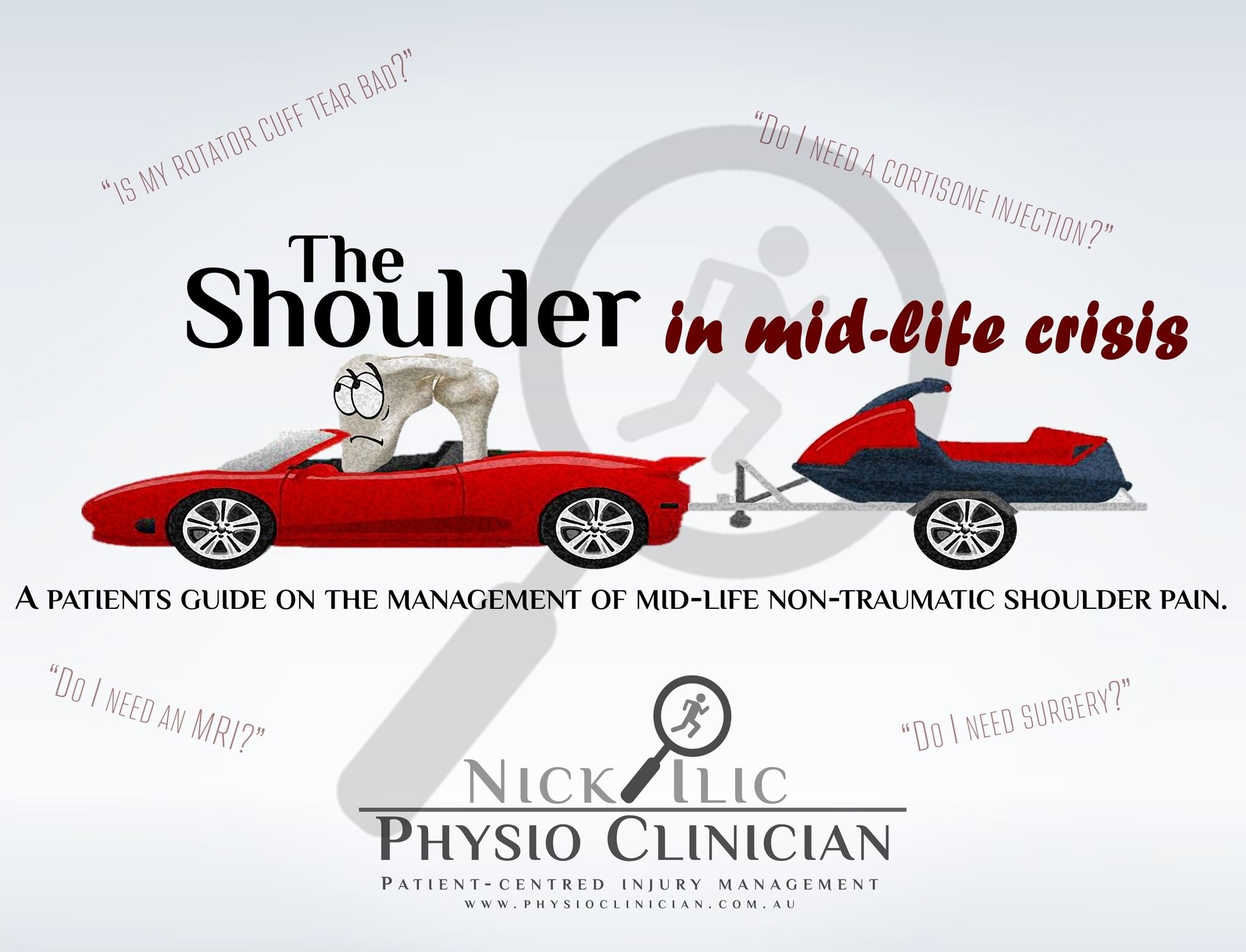 Two new Patient Guides!

⭐ Blogpost #31: A Patients Guide on the Management of 🧊Frozen Shoulder🧊- Evidence-based Conservative and Specialist Treatment Pathways for Adhesive Capsulitis ⭐

⭐ Blogpost #32: The  Shoulder in Mid-Life Crisis &ndash; A pa