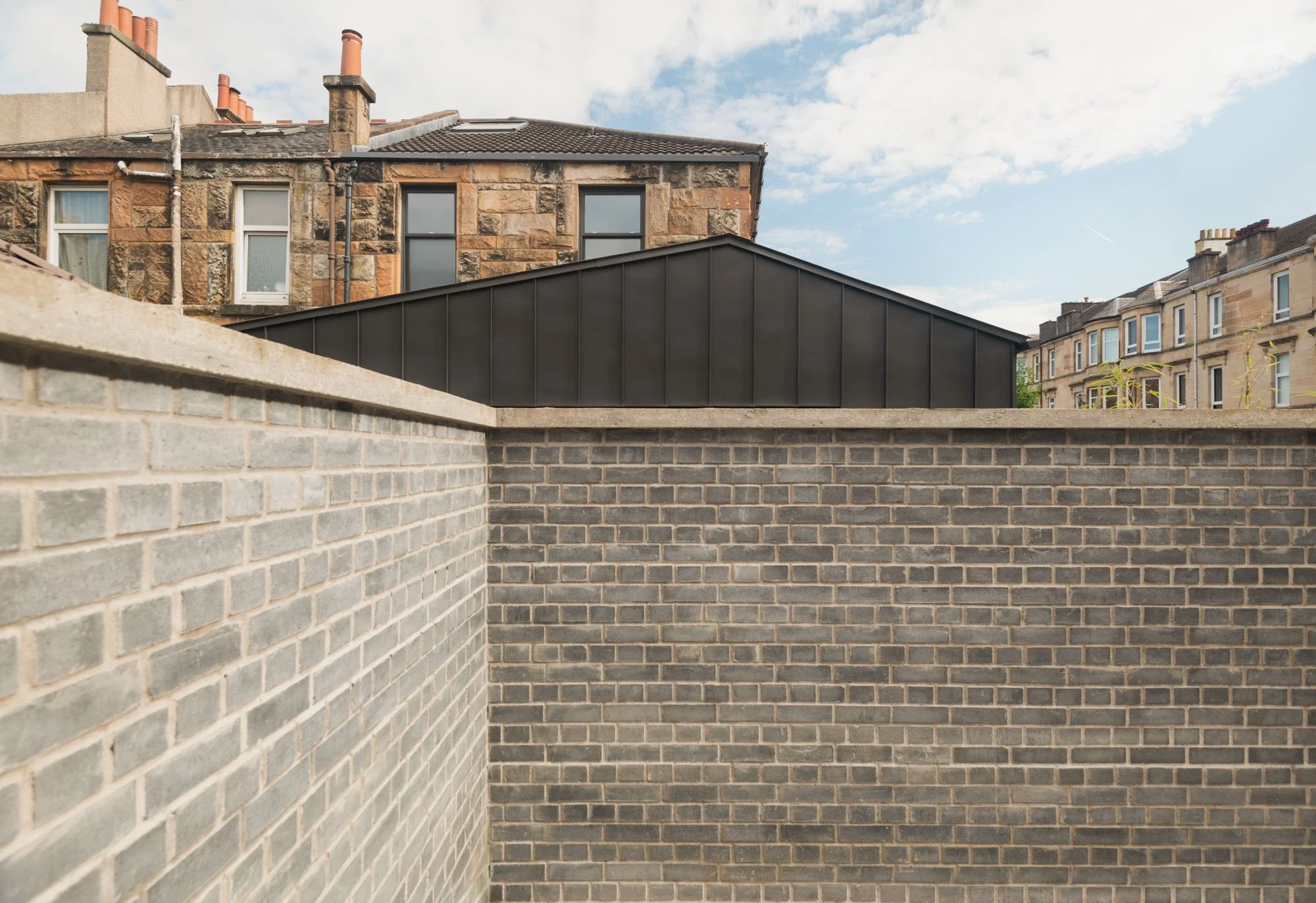 daniel bär architect | extension langside | glasgow | back exterior