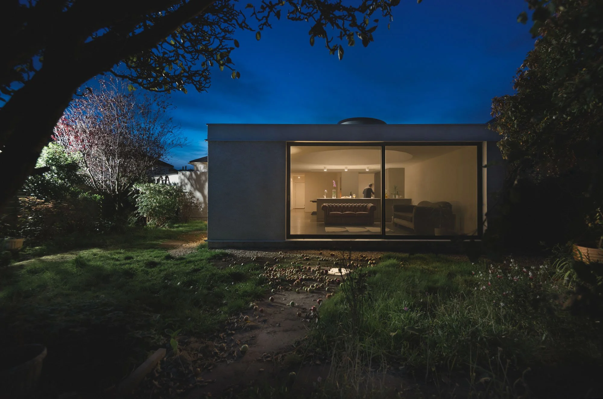 daniel bär architect | joppa | edinburgh | exterior night view