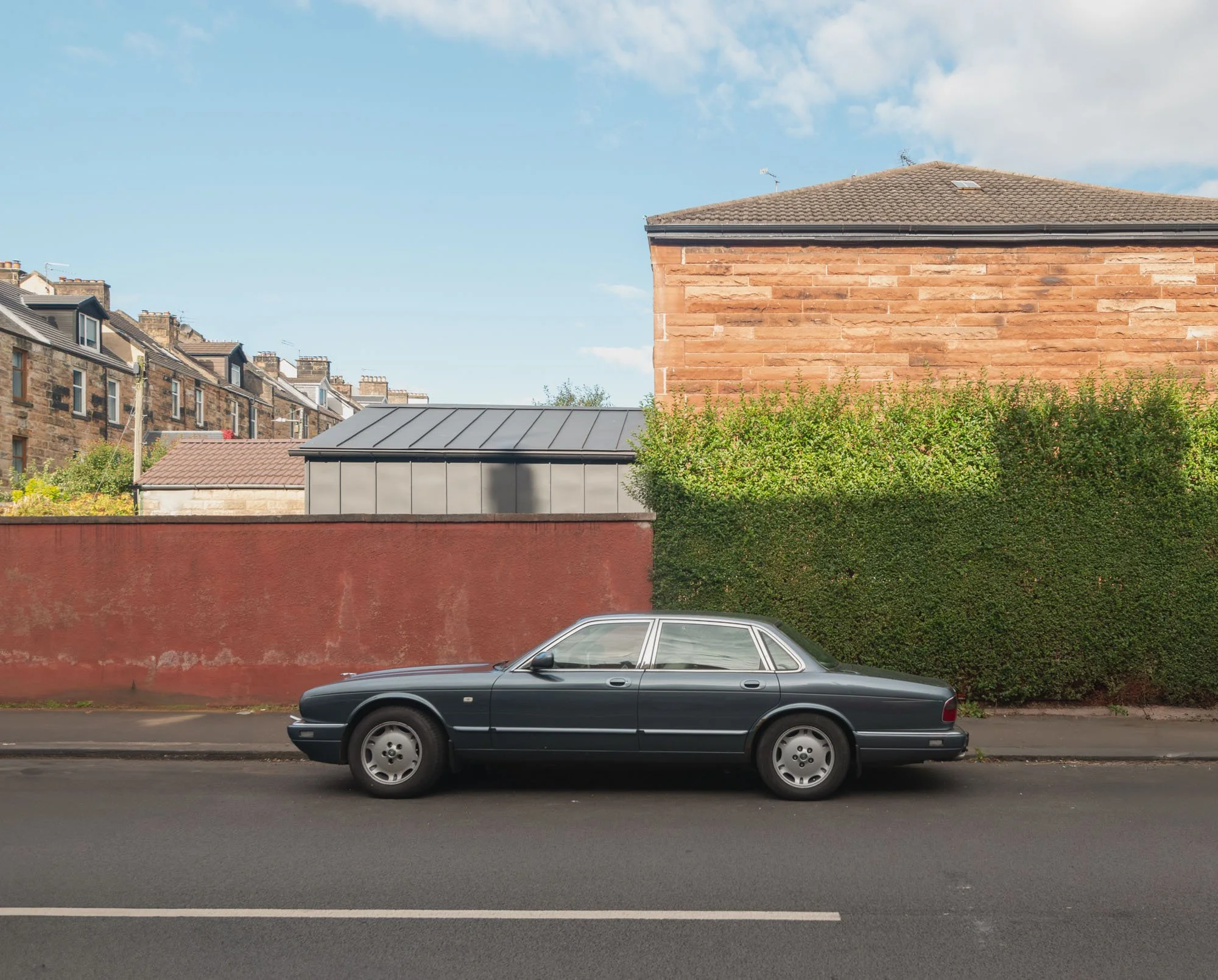 daniel bär architect | extension langside | glasgow | side exterior