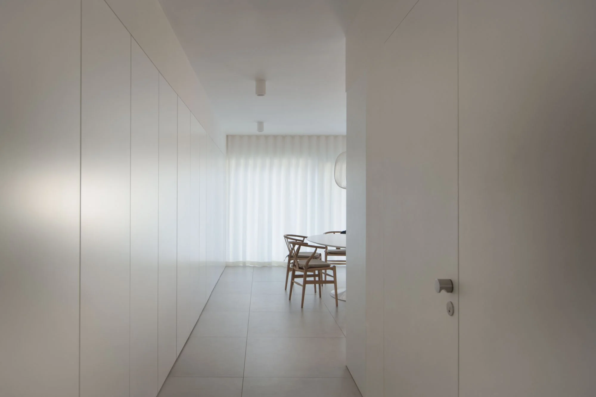 daniel bär architect | fettes rise | edinburgh | looking into the kitchen