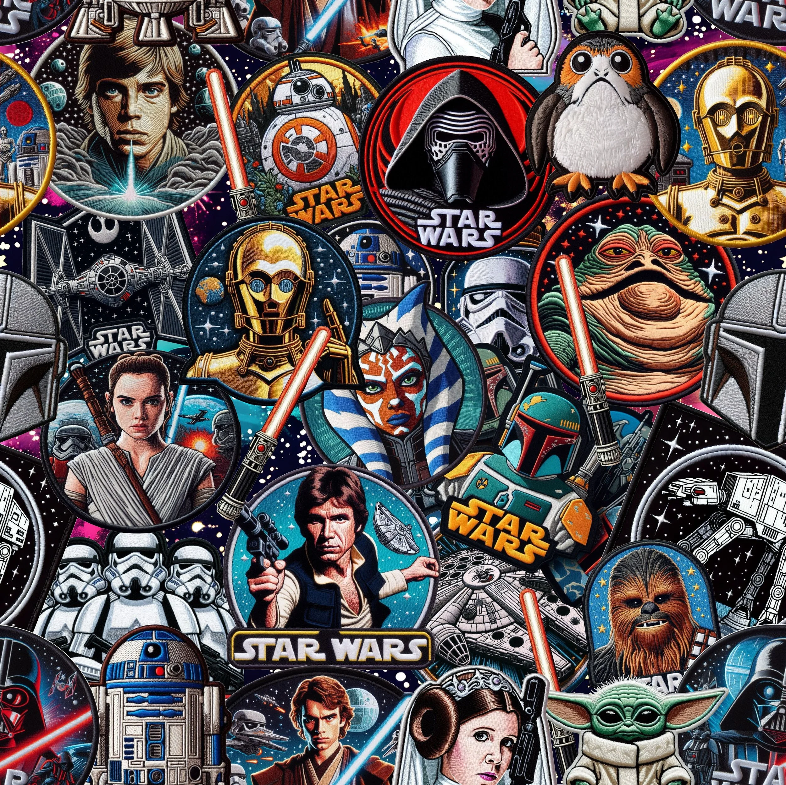 PREORDER - ROUND 31 - SCRUB TOP - 3276 STAR WARS