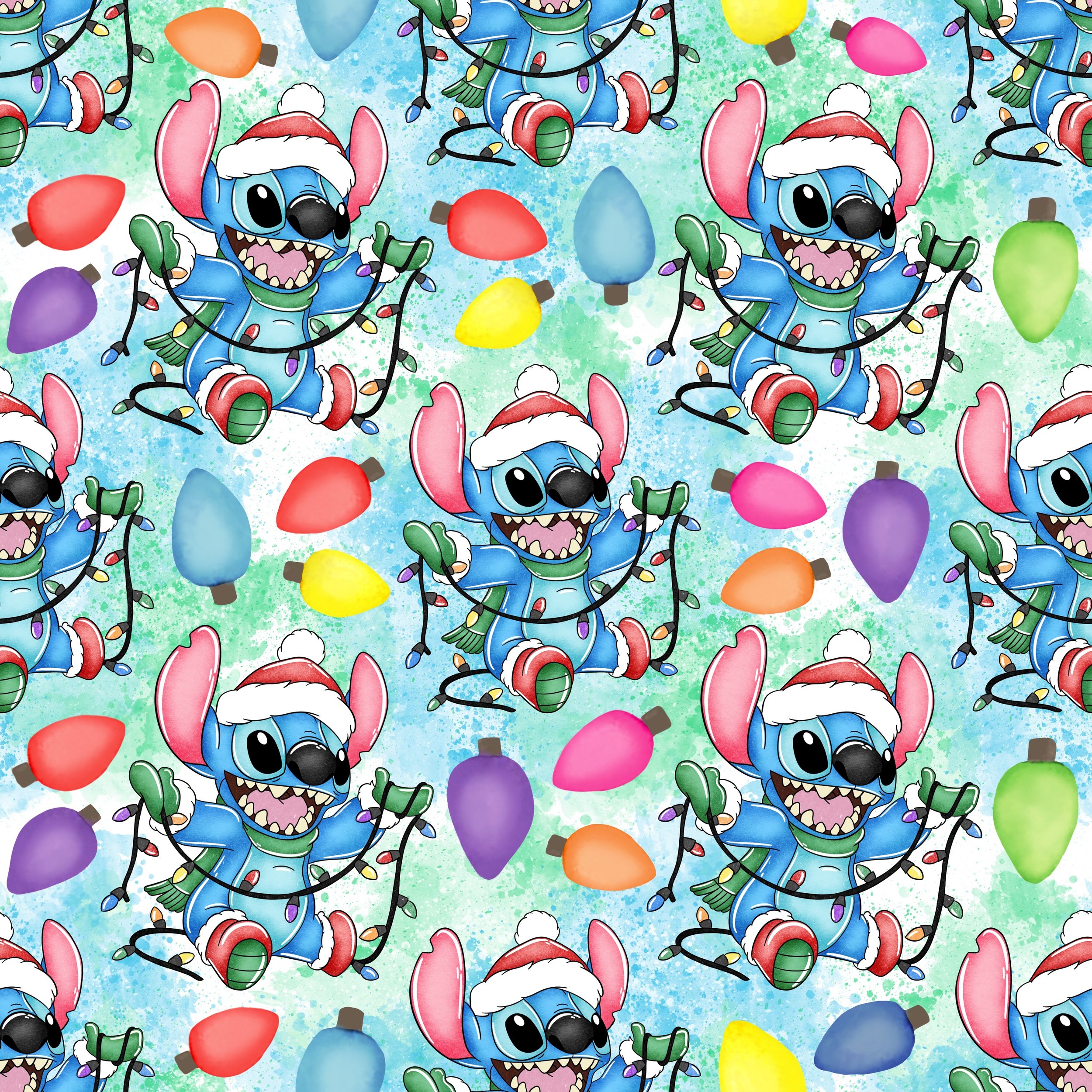PREORDER - ROUND 31 - SCRUB TOP - 2048 A BRIGHT STITCHMAS