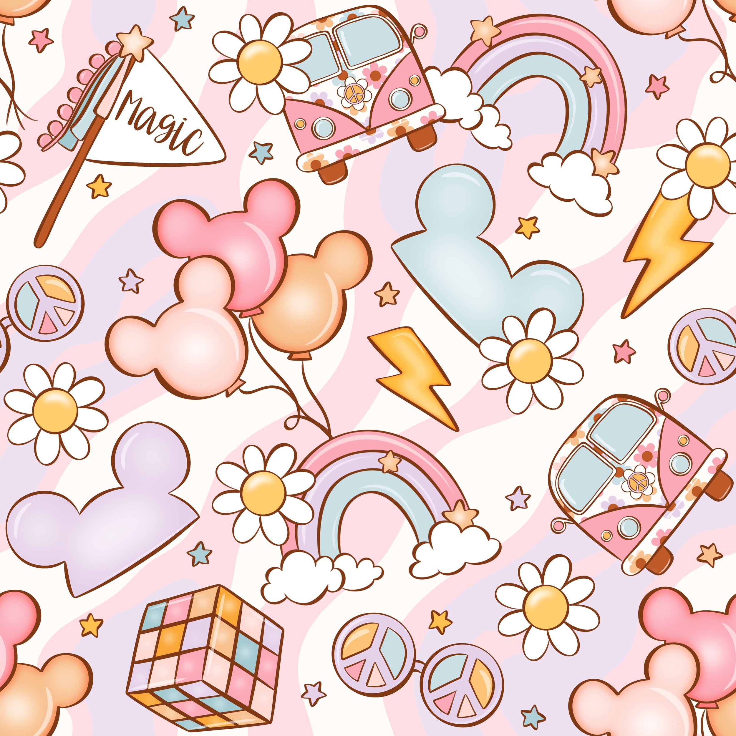 PREORDER - ROUND 29 - SCRUB TOP - 3234 DISNEY DREAM