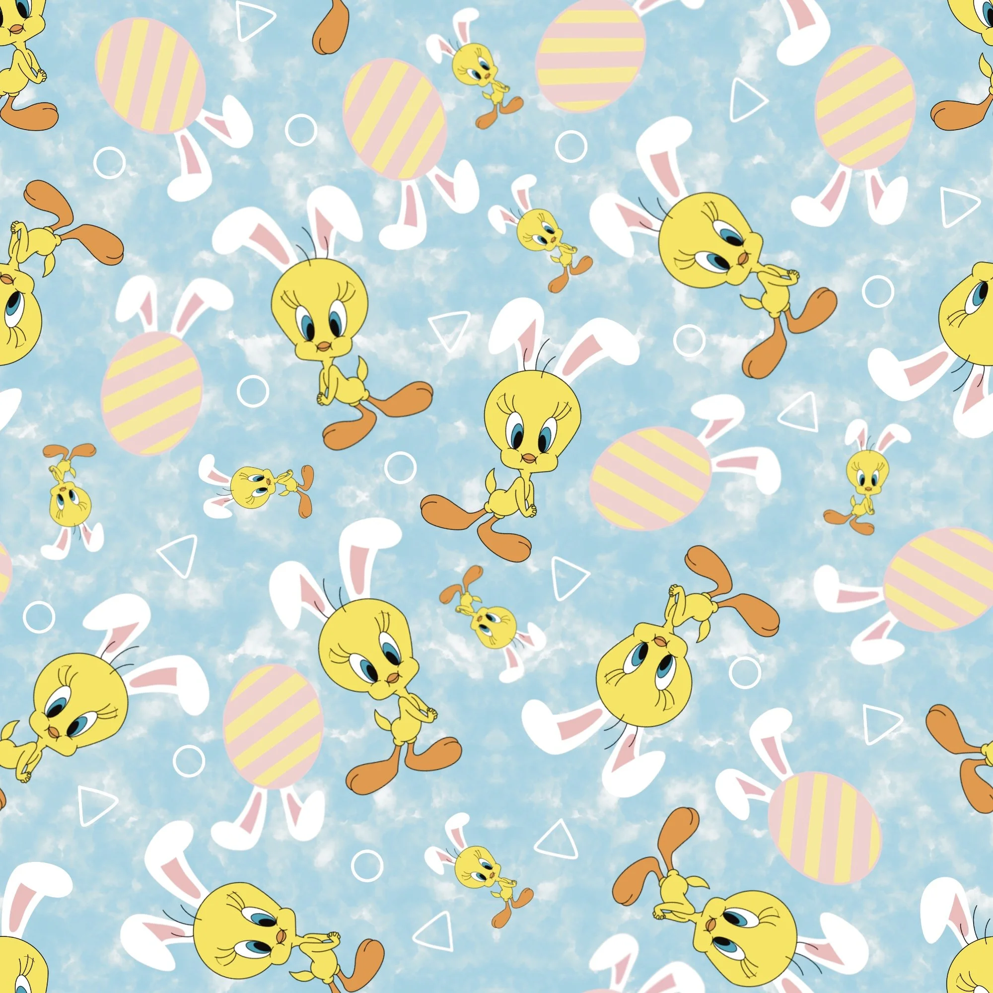 PREORDER - ROUND 29 - SCRUB TOP - 1005 EASTER TWEETY