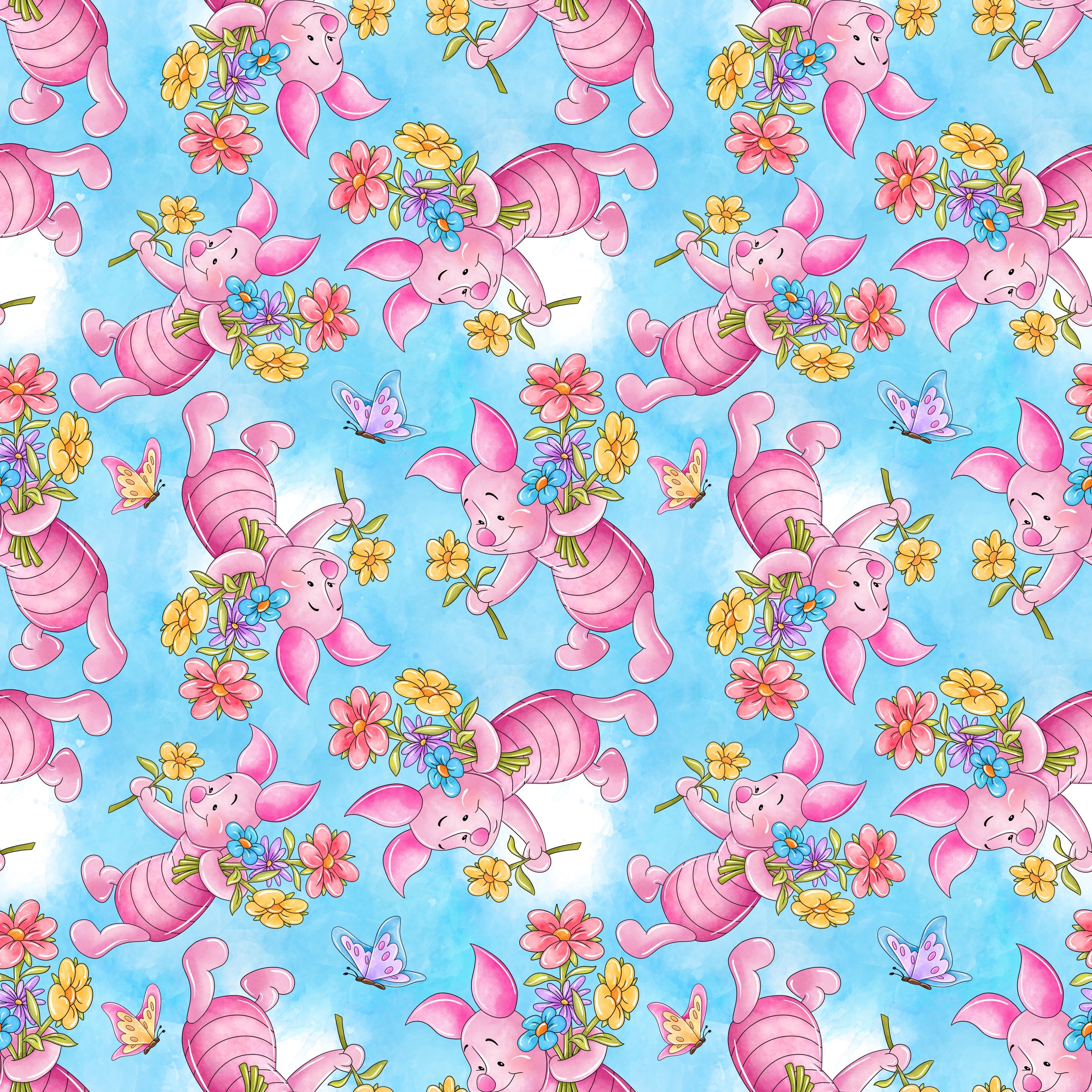 PREORDER - ROUND 30 - SCRUB TOP - 3089 PIGLET