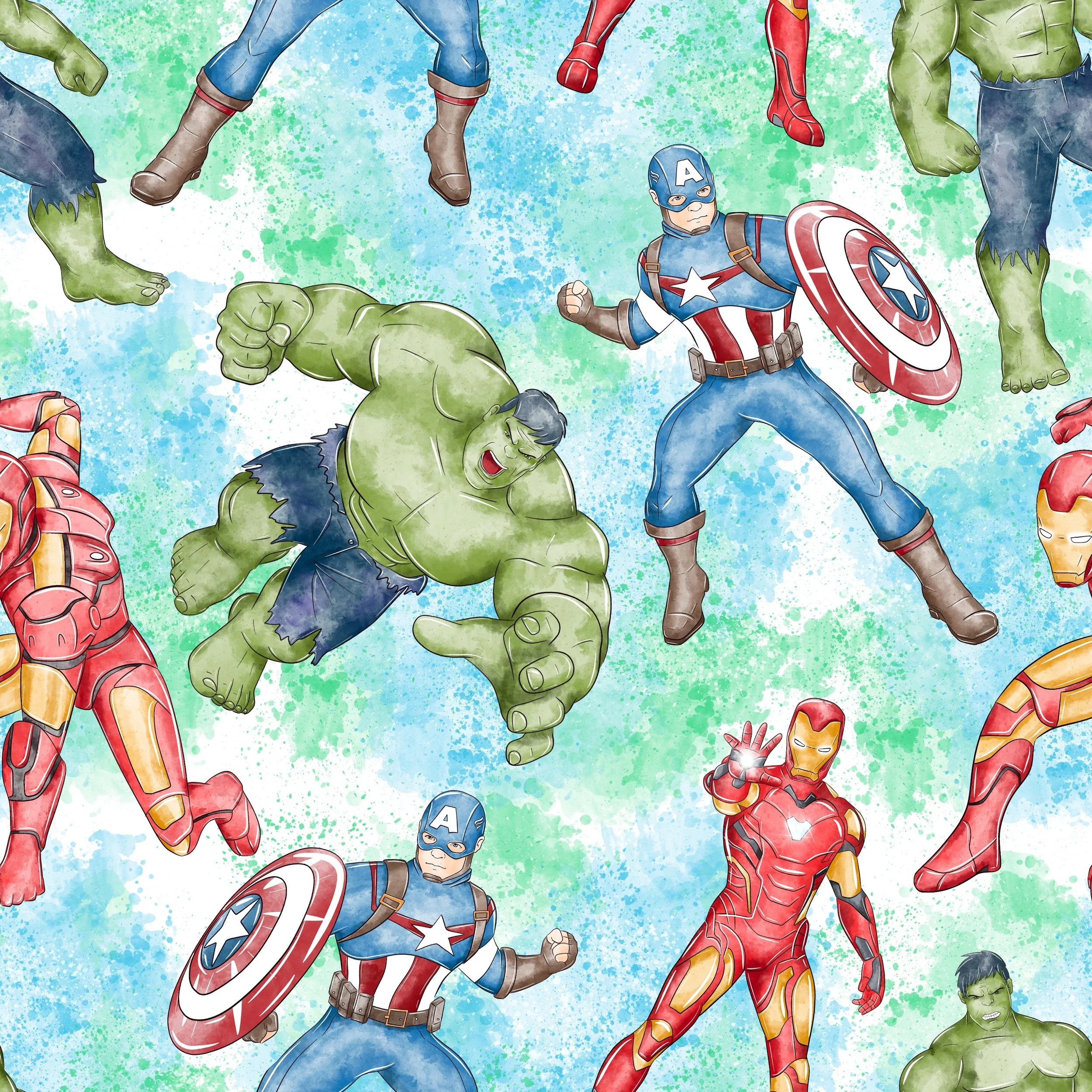 PREORDER - ROUND 29 - SCRUB TOP - 3057 AVENGERS