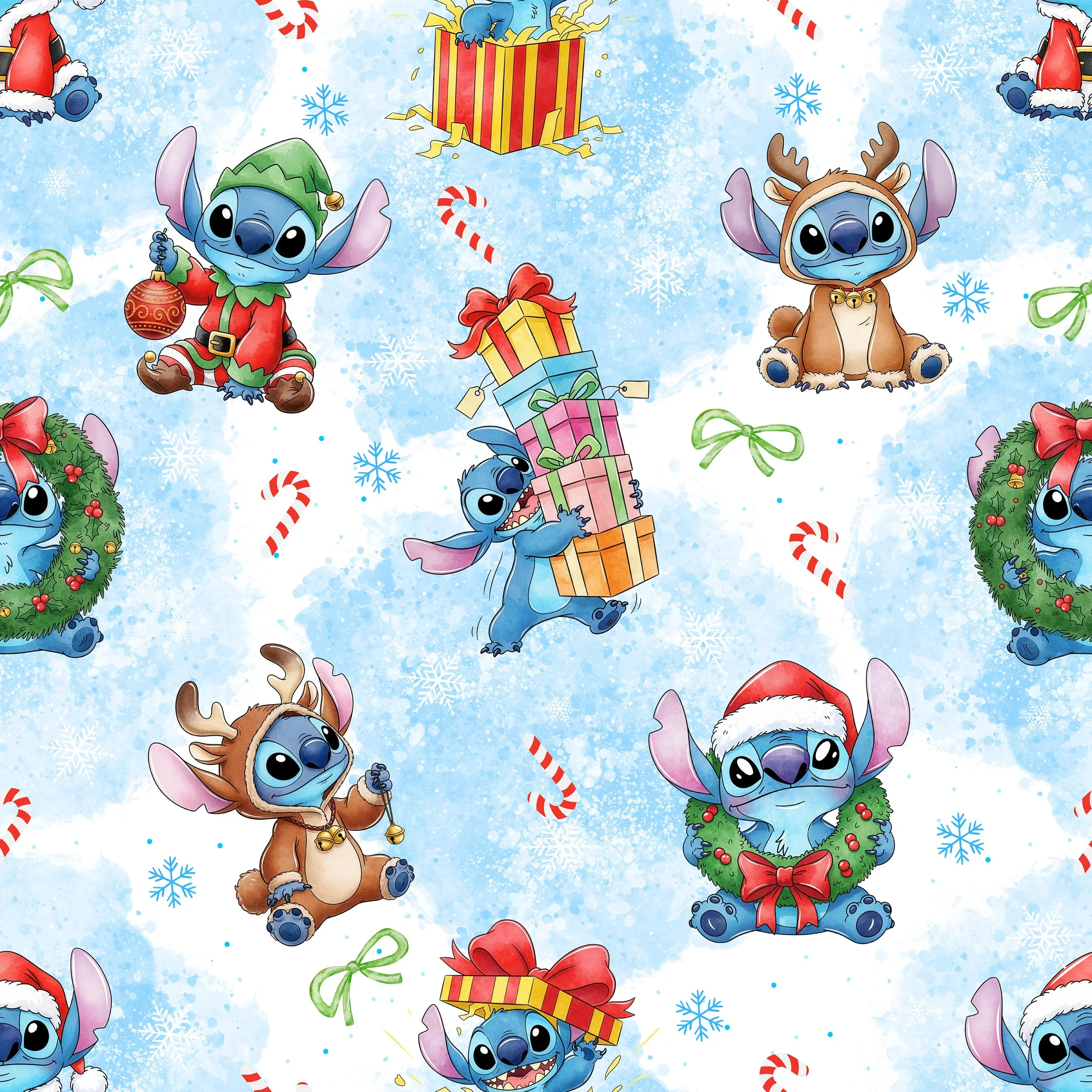PREORDER - ROUND 31 - SCRUB TOP - 2066 CHRISTMAS STITCH DRESS UP