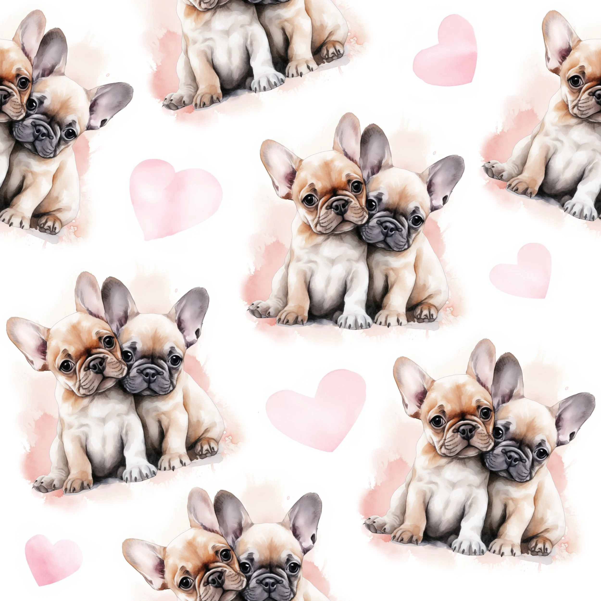 Scrub Top - 3226 French Bulldogs