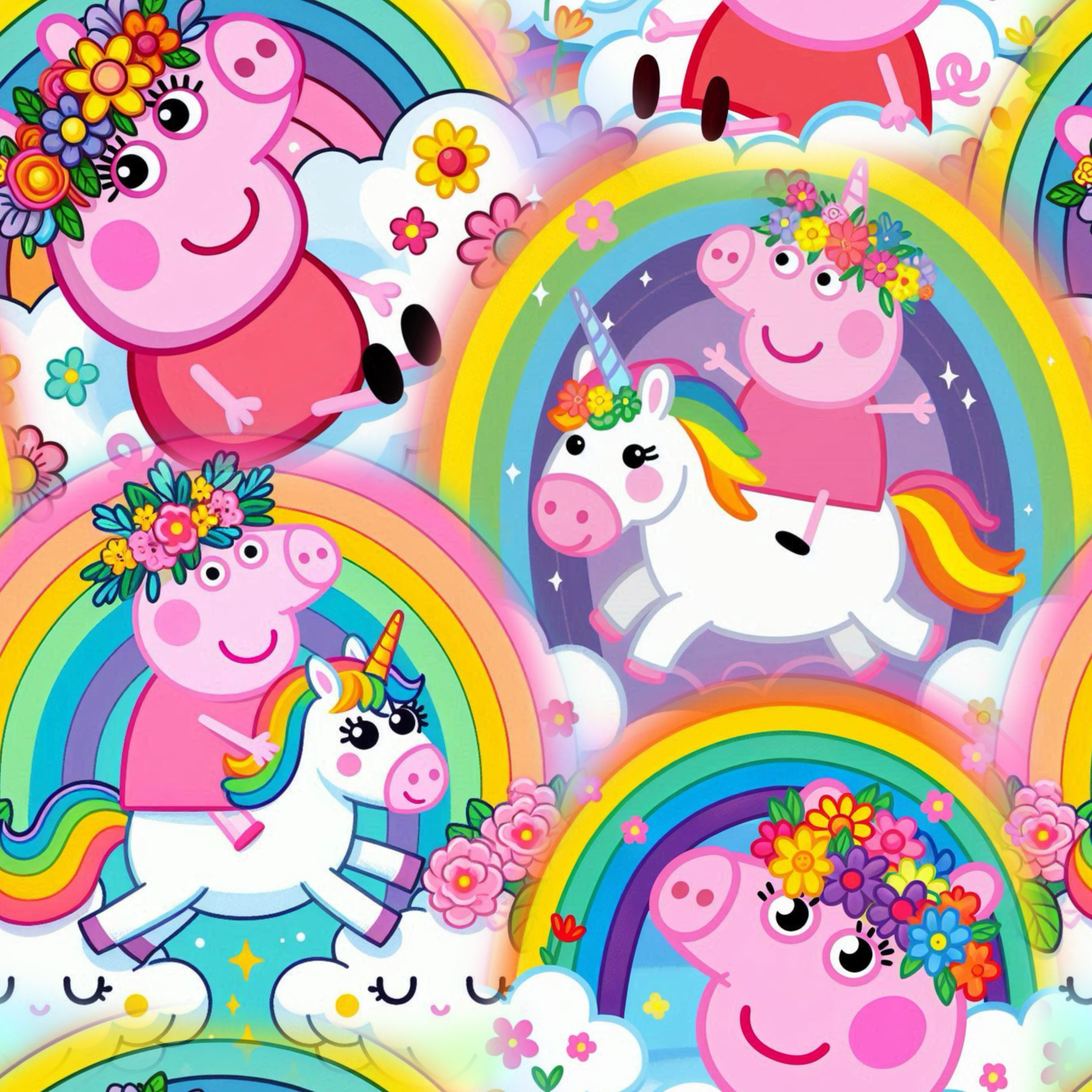 PREORDER - ROUND 31 - SCRUB TOP - 3288 PEPPA PIG