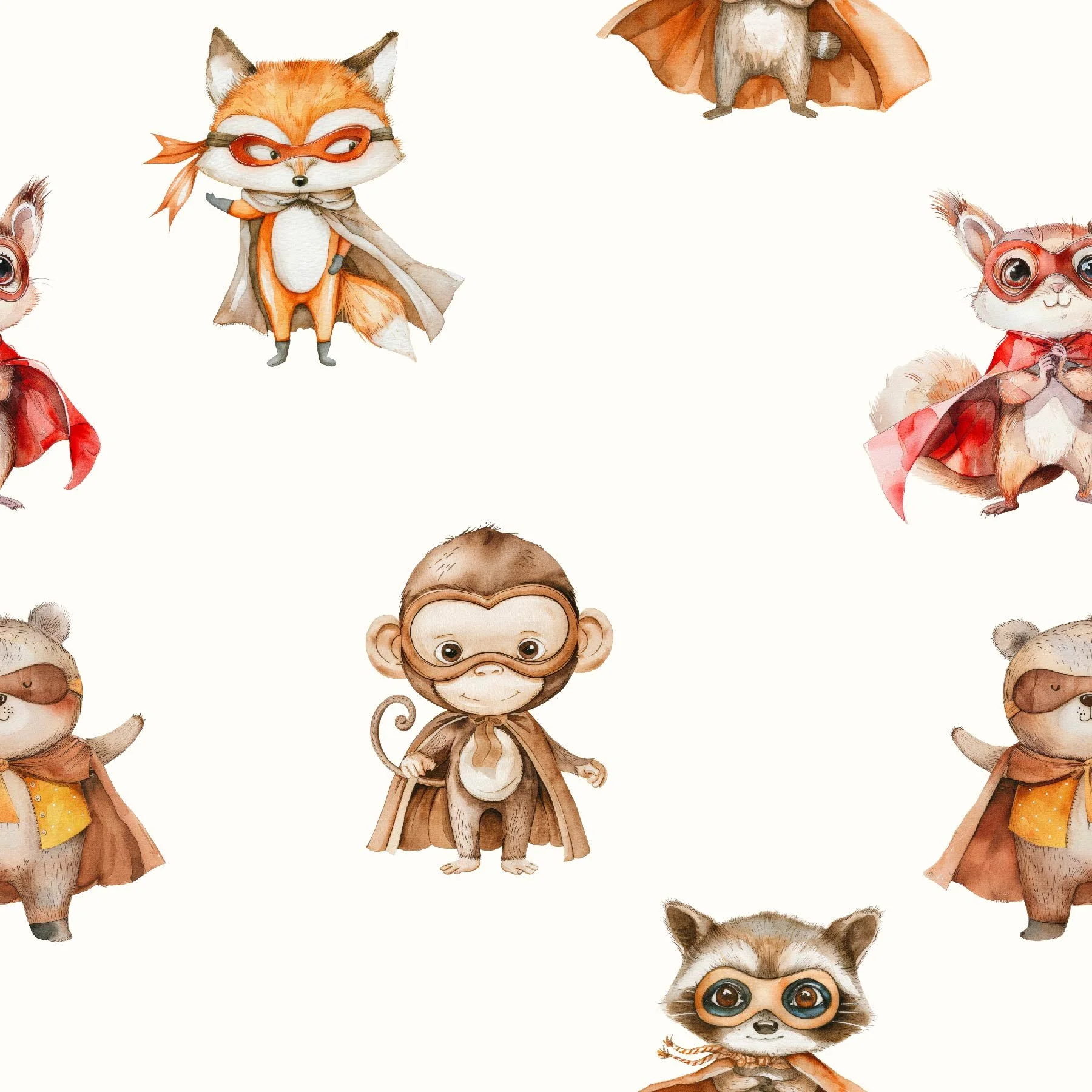 PREORDER - ROUND 30 - SCRUB TOP - 4026 LP WOODLAND SUPERHEROS