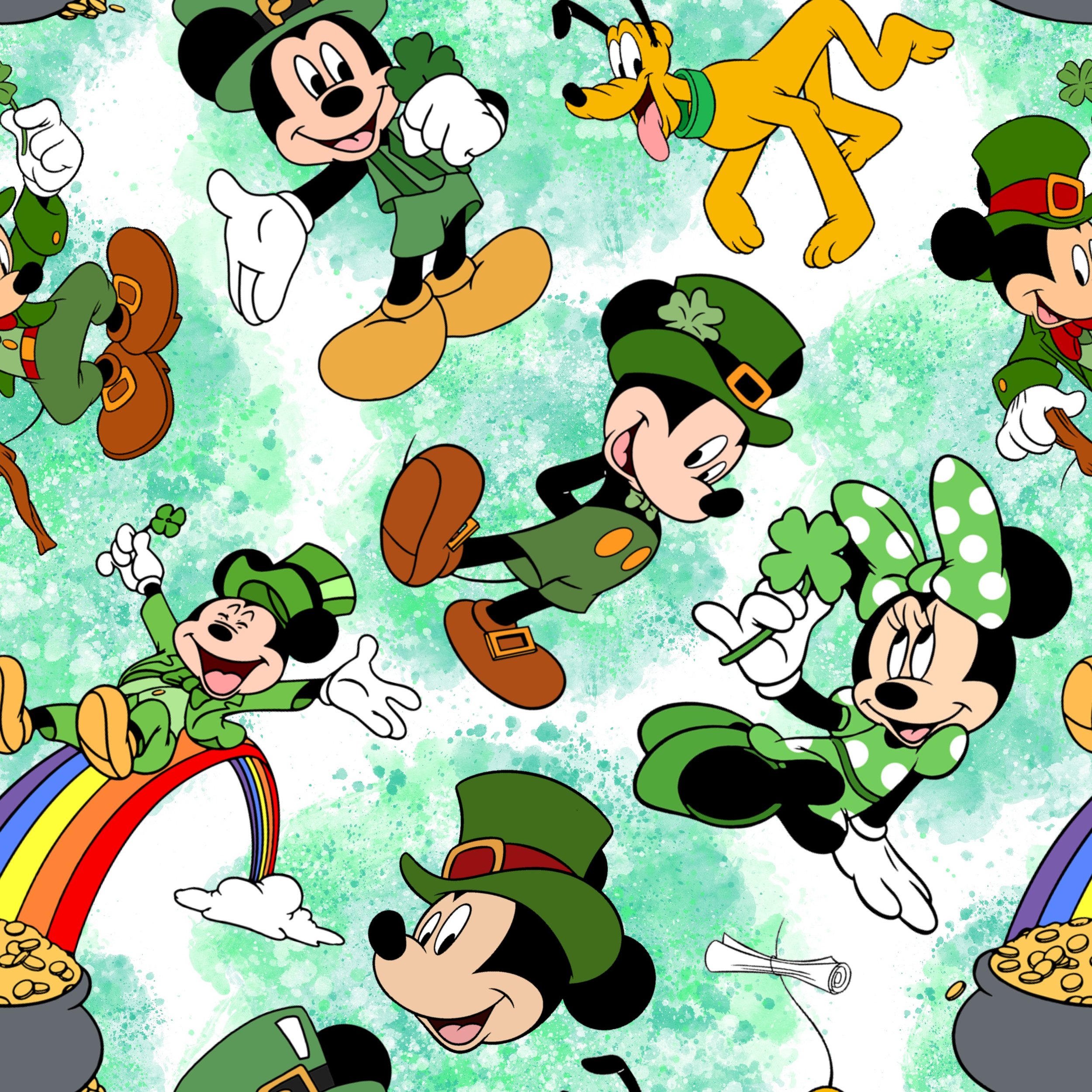Scrub Top - 3027 Lucky Mickey
