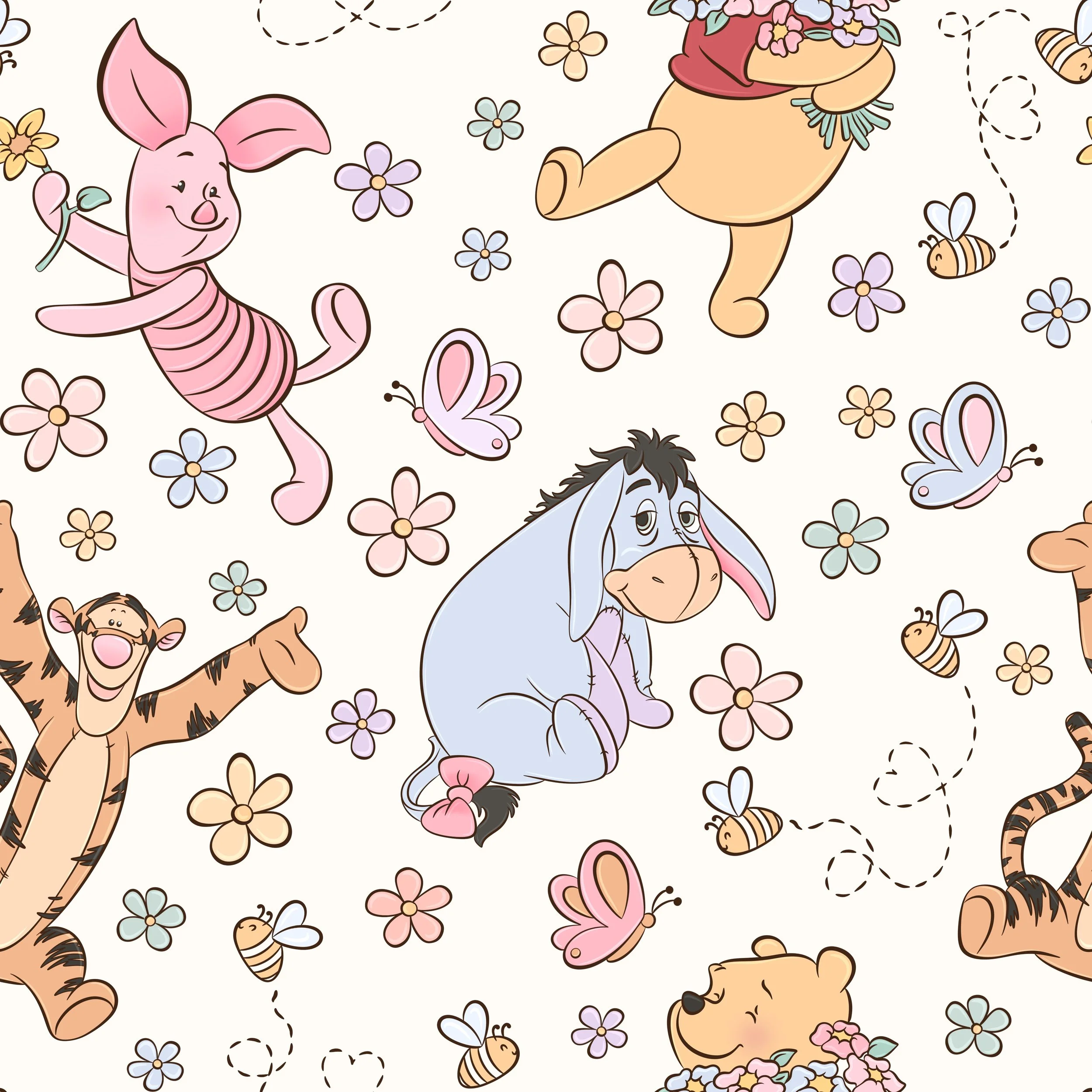 PREORDER - ROUND 31 - SCRUB TOP - 3236 SUMMER WINNIE CREW