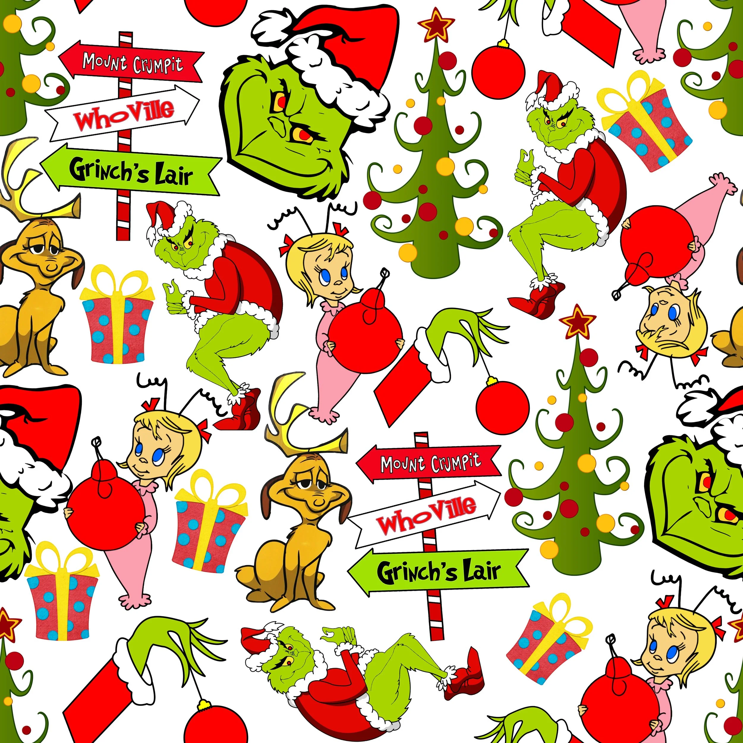 PREORDER - ROUND 31 - SCRUB TOP - 2039 GRINCH