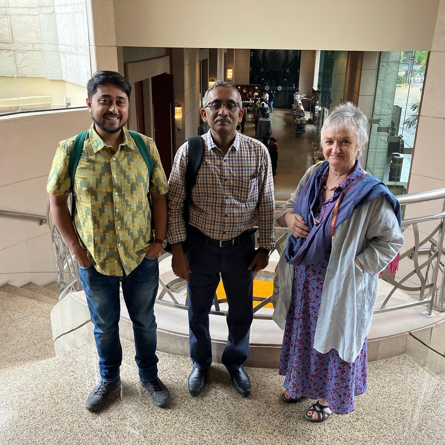 Living Delta Creative Representations team have arrived in Kolkata and preparing to present on our work in the GBM delta in today&rsquo;s Net Zero conference organised by the Bengal Chamber and UK Government. #livingdeltas #bengalchamberofcommerce #u
