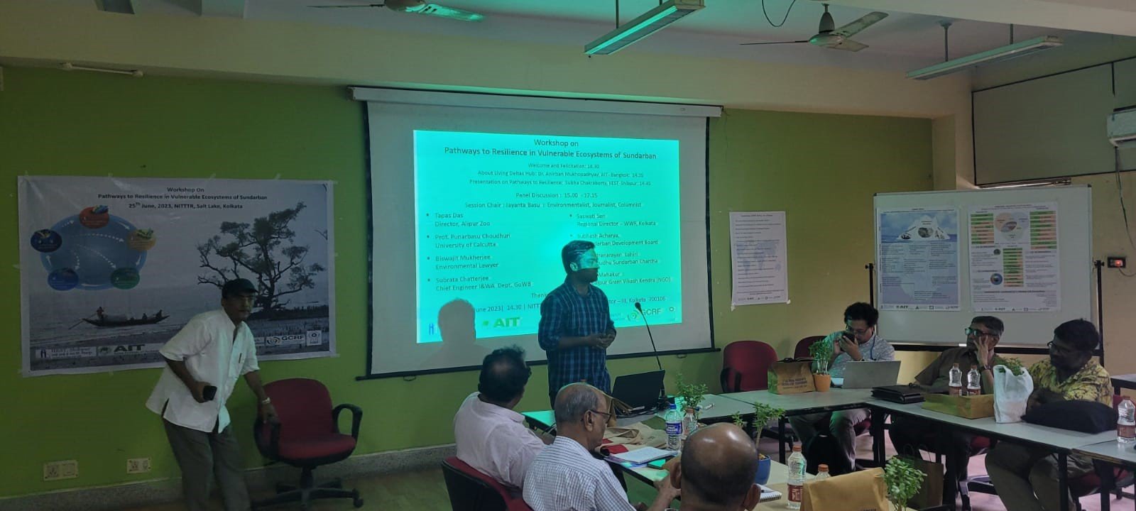 Living Deltas Research Project session by Dr. A. Mukhopadhya, AIT