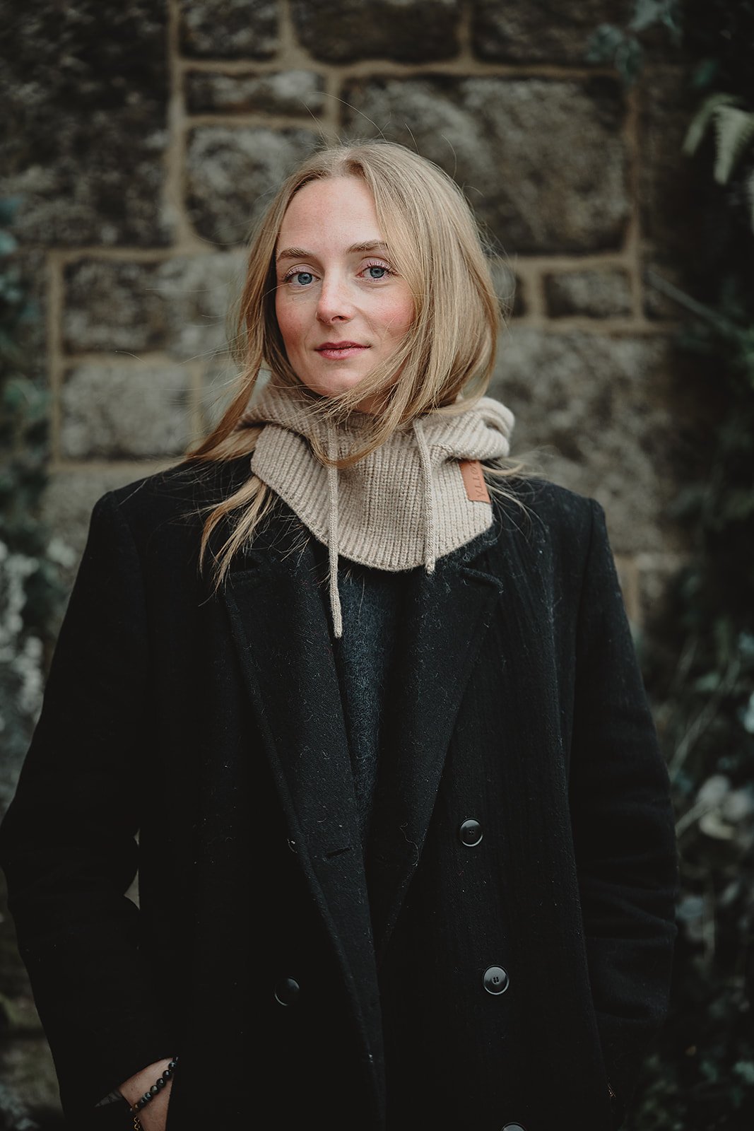 balaclava hood cashmere snood