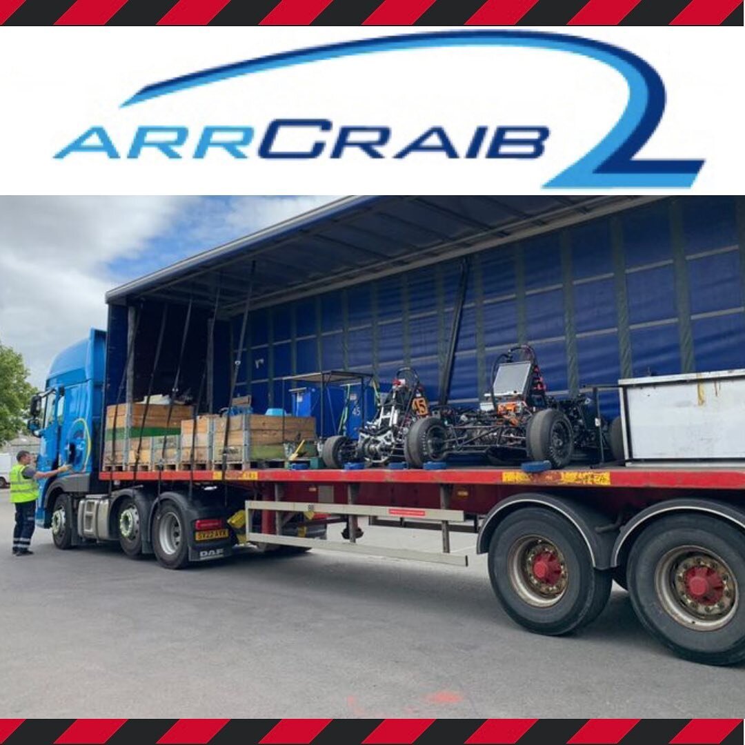 Another sponsor that played a huge part in the @formulastudent competition this year was ARR Craib. 

ARR Craib are the leading providers of transport &amp; logistics services in the UK and they kindly provided us with HGV transport to and from Silve