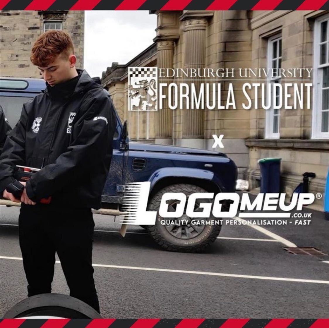 Welcome to the team, LogoMeUp!
Whether you&rsquo;ve seen us at Silverstone, Goodwood or in and around Edinburgh, you&rsquo;re likely to have spotted some of the stylish EUFS merchandise we wear. The jackets, polo shirts and fleeces are all courtesy o