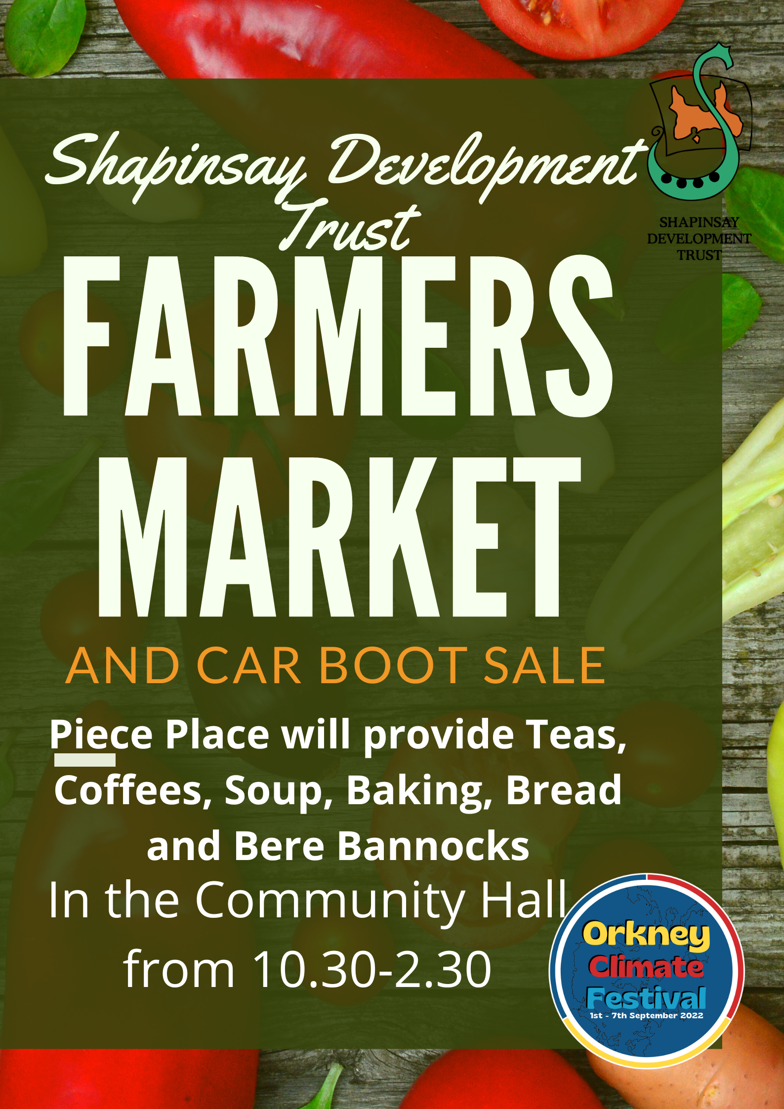 Shapinsay Farmers Market and Car boot sale