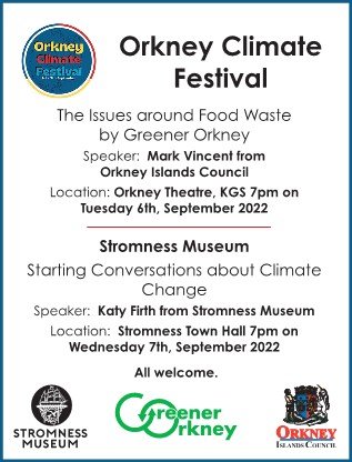 Issues around food waste in Orkney