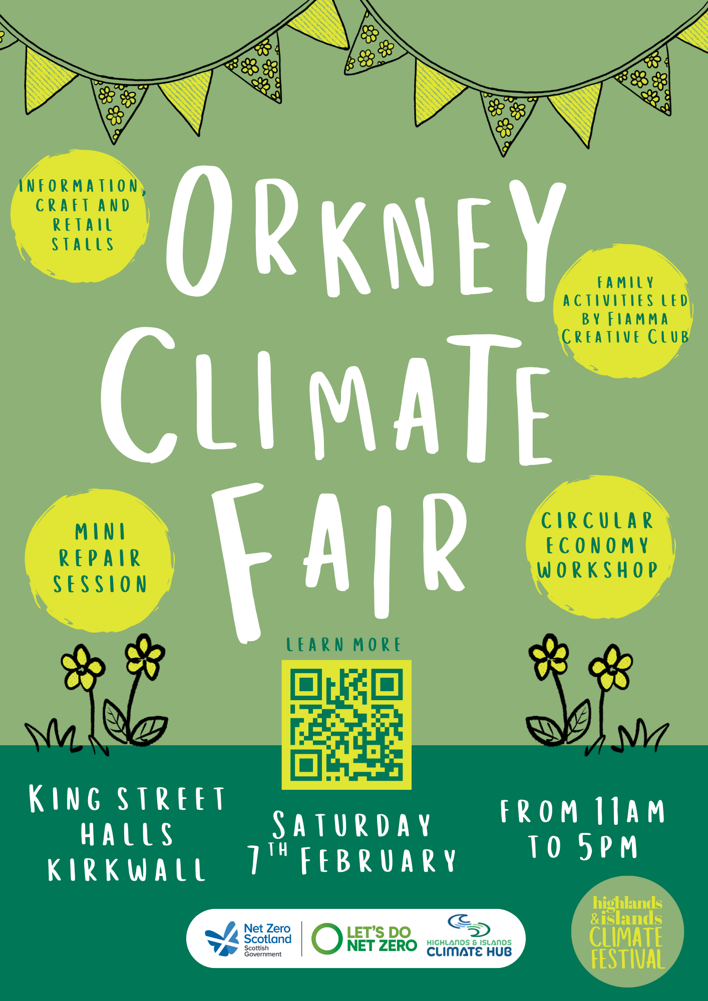 Orkney Climate Fair looks forward to welcoming climate concious locals! 