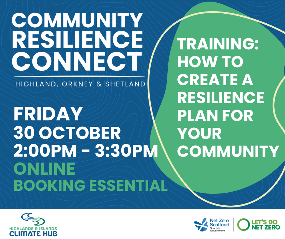Training: How to Create a Resilience Plan