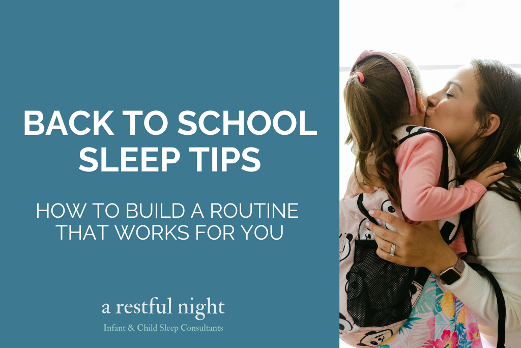 Back to School Sleep Tips: How to Get Back in a Routine That Works for You!