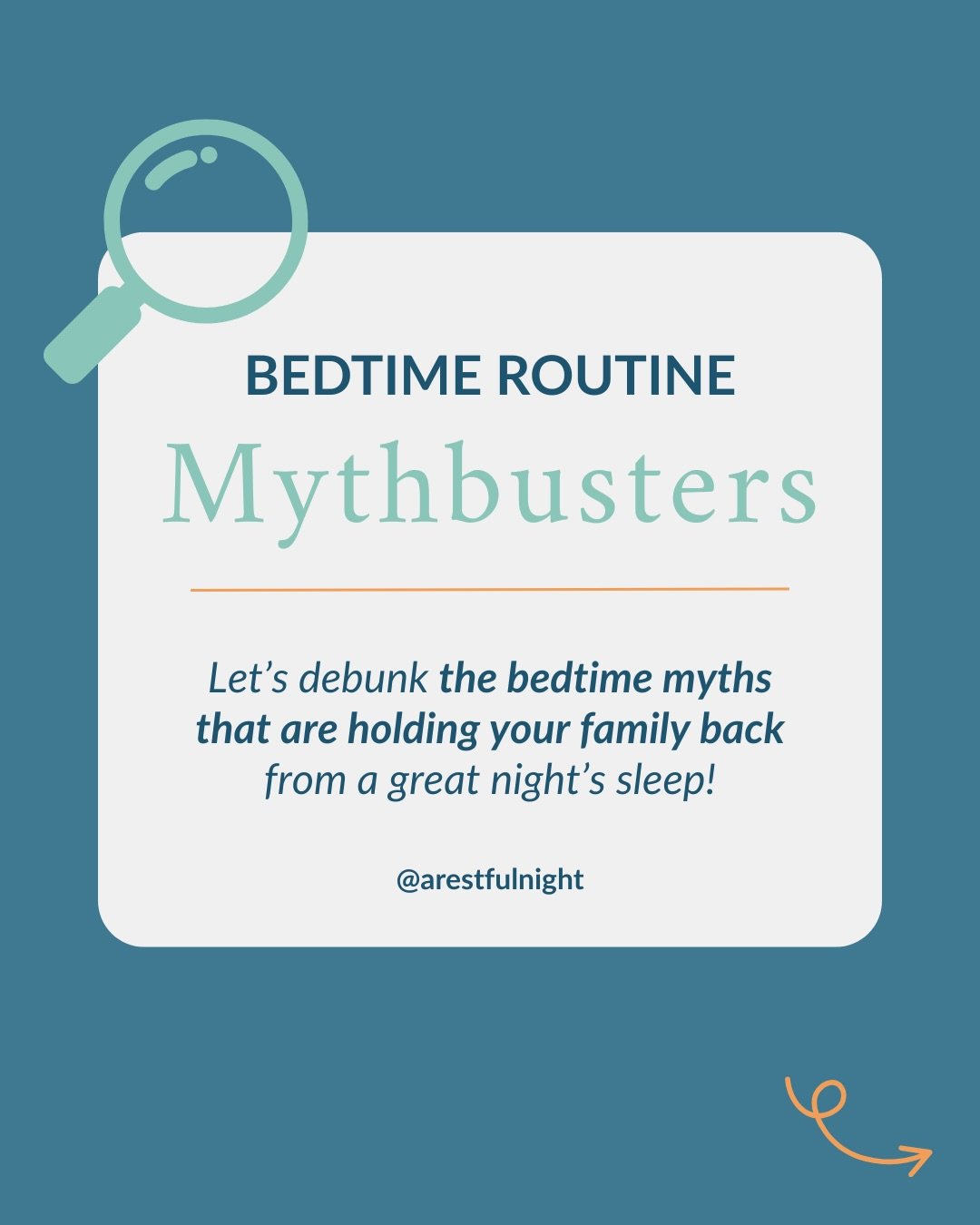 If bedtime feels confusing, you&rsquo;re not alone. There&rsquo;s a lot of conflicting advice out there, so let&rsquo;s clear things up with 3 common bedtime myths and the truth behind them! 

Swipe to explore what&rsquo;s true, what&rsquo;s not, and