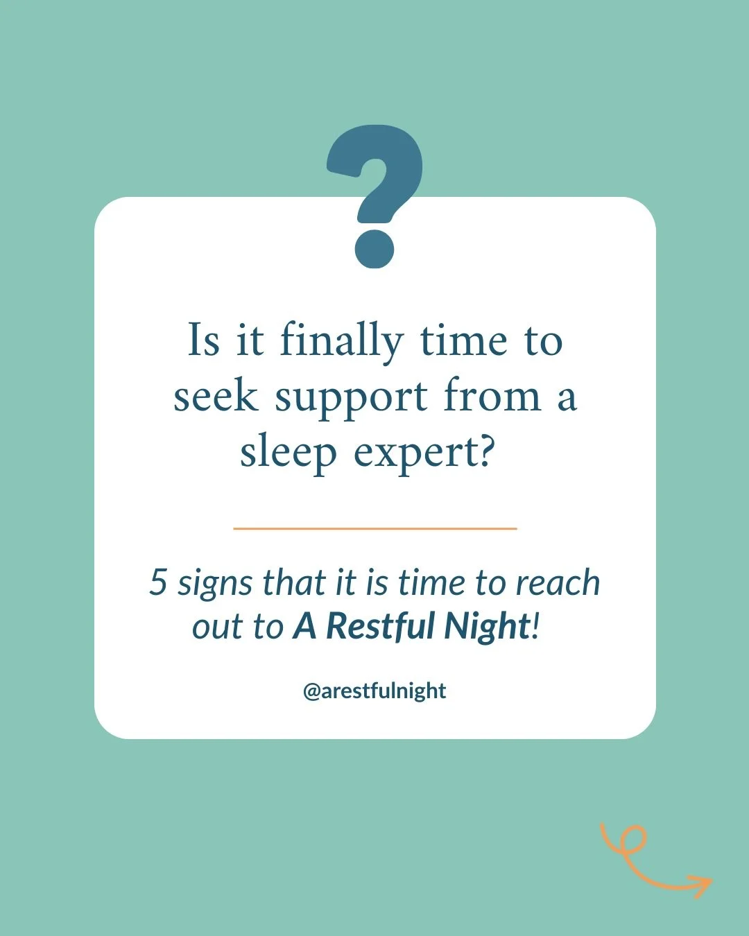 If there is one thing I&rsquo;ve learned as a parent over the past 9 years it&rsquo;s that asking for help is not a failure. I always tell myself, just because I can do it alone doesn&rsquo;t mean I should have to. 

Sleep falls right into this categ