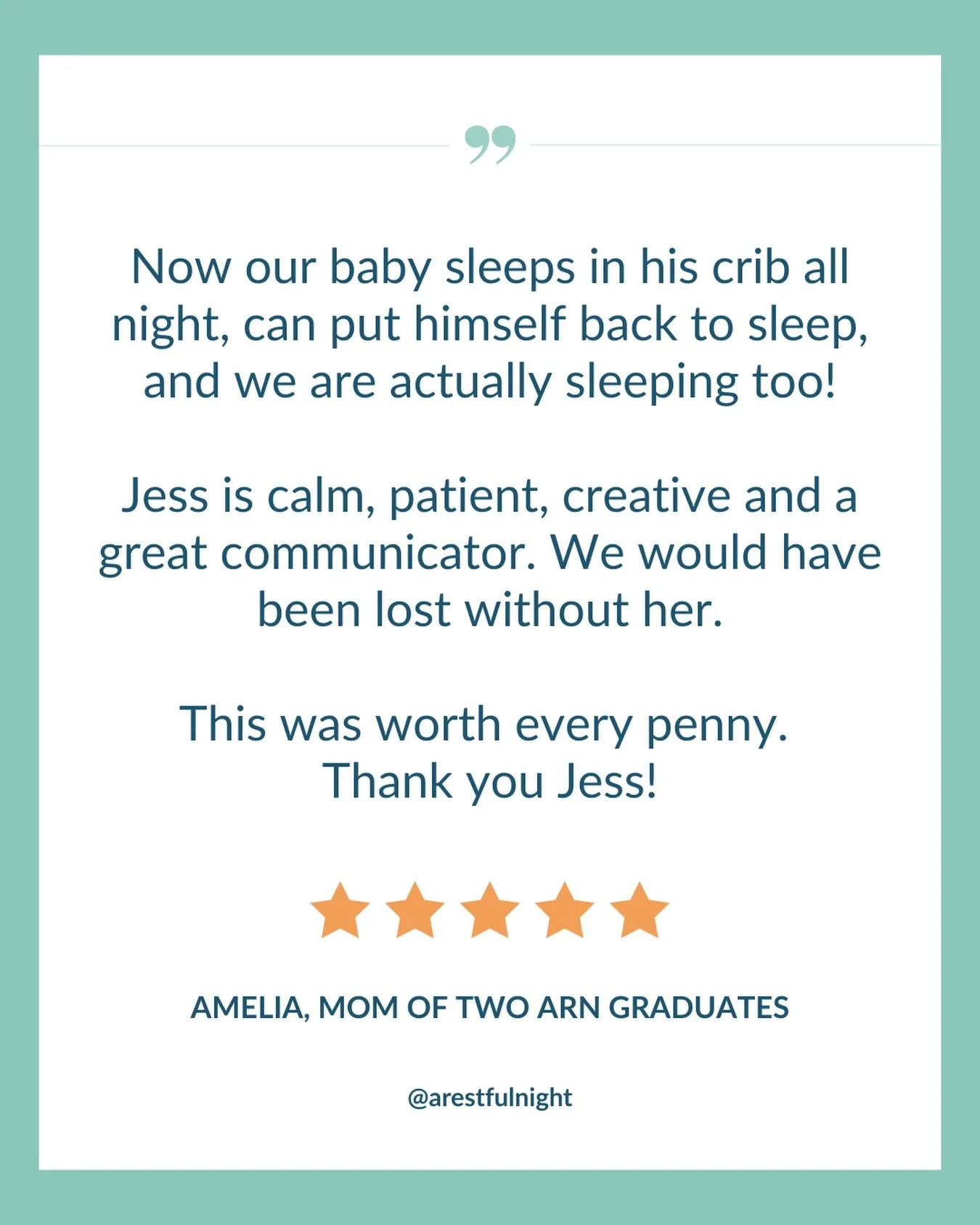 This lovely family first came to us when their three-year-old was struggling to fall asleep without a parent in the room.

The next year, they returned for support with their four-month-old, who wouldn&rsquo;t sleep in his crib and couldn&rsquo;t sel