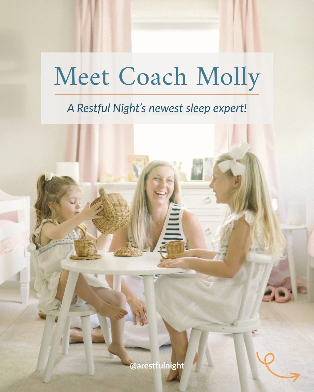 The A Restful Night team is growing and it&rsquo;s so exciting! I am excited to introduce Molly Miano (@mollymiano ), our newest sleep expert.

Why does Coach Molly believe in the magic of @arestfulnight? Because she&rsquo;s experienced it firsthand.