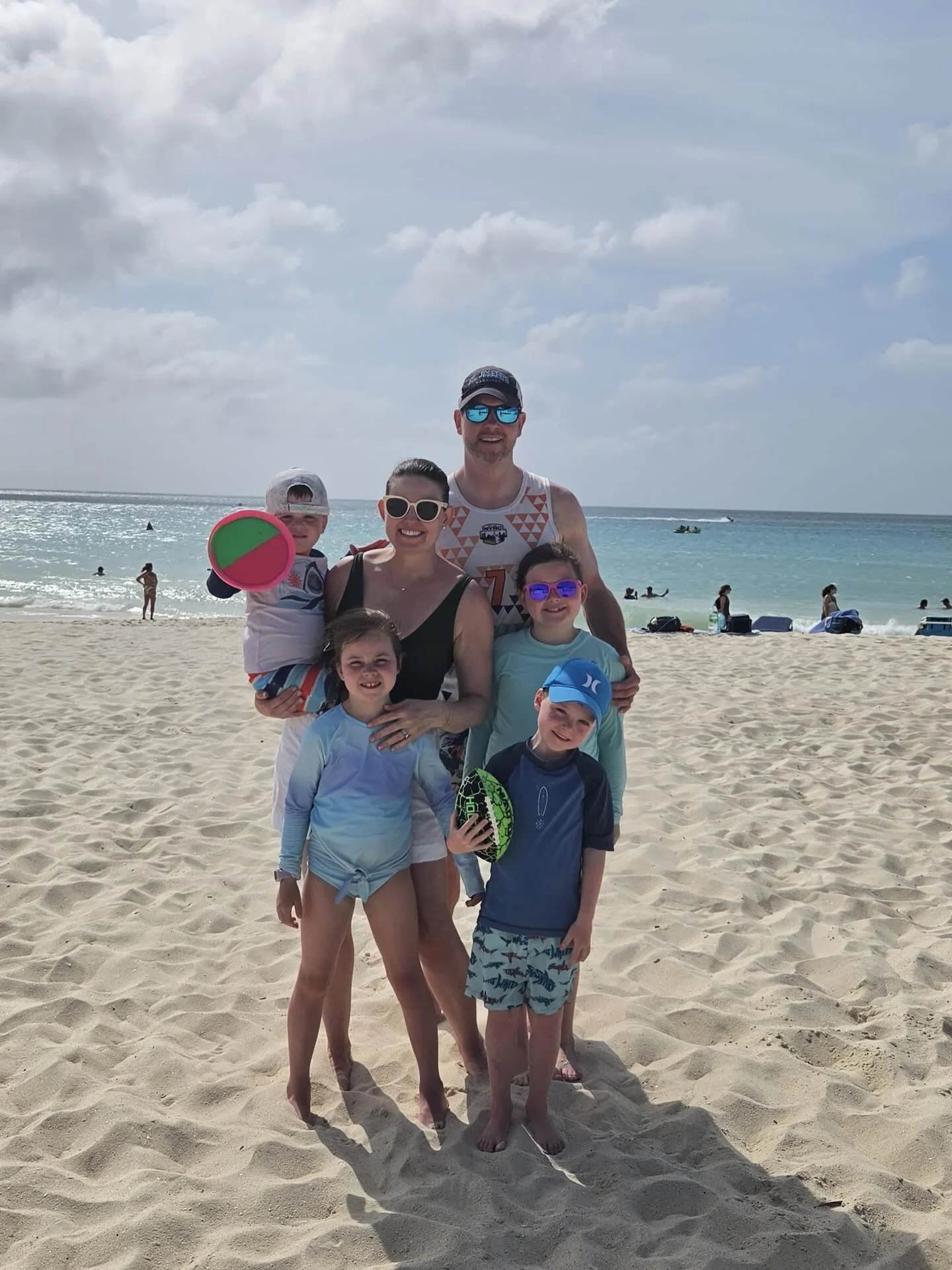 Can we all agree that a vacation with kids is really just moving your chaotic life to a new location. This one thankfully had sun, sand and a lot of SPF! 

It was so great to spend some family time together. The kids had a blast and while there were 