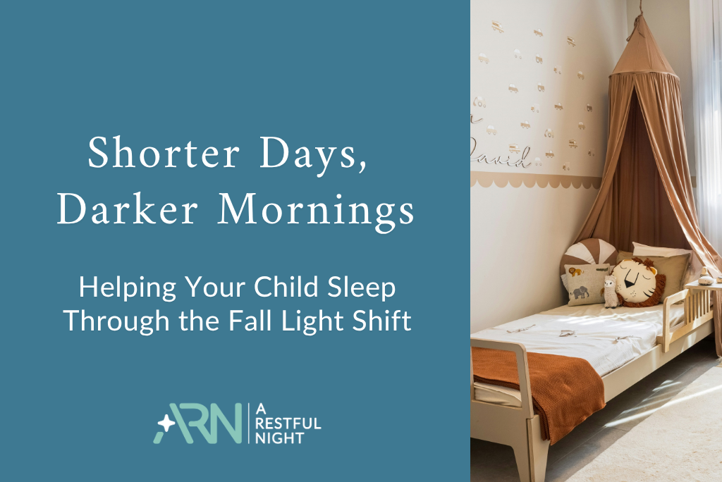 Shorter Days, Darker Mornings: Helping Your Child Sleep Through the Fall Light Shift